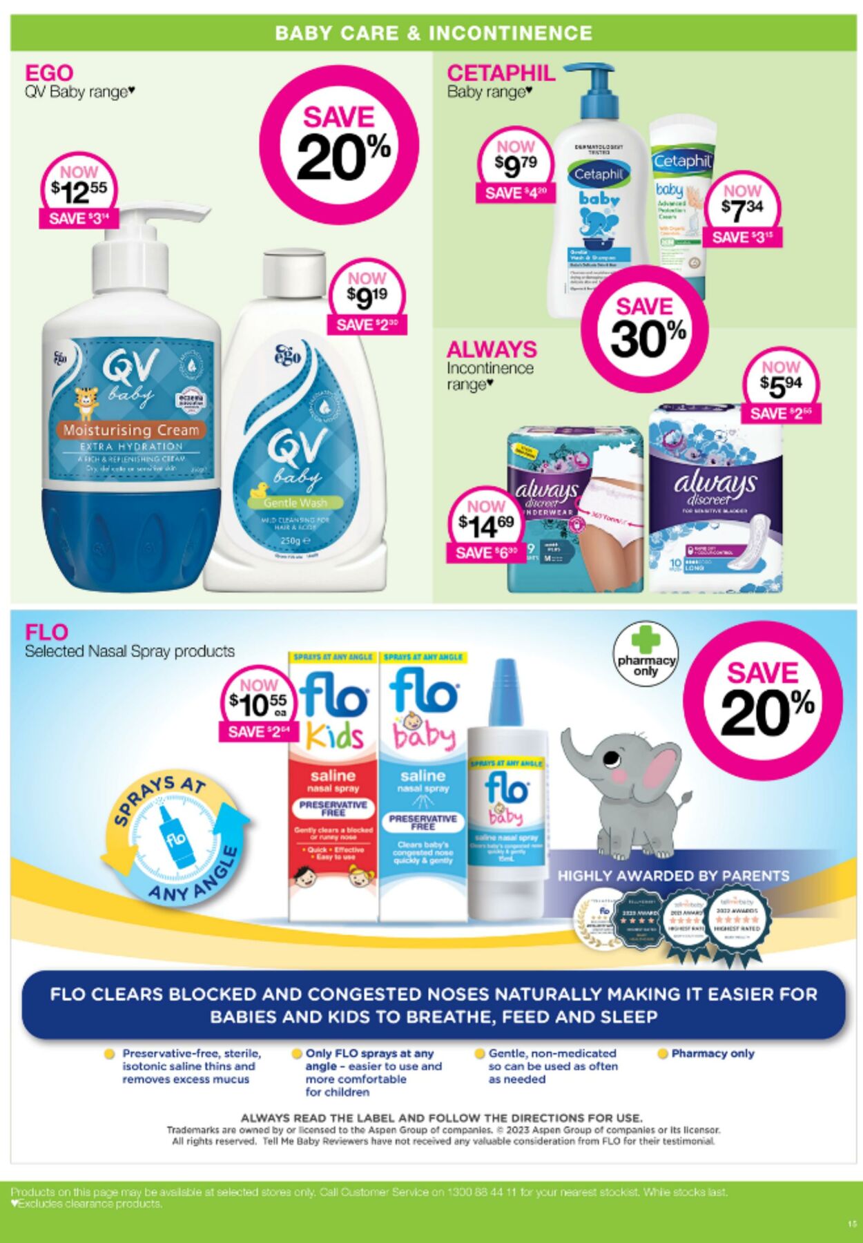 Catalogue Priceline Pharmacy 20.04.2023 - 03.05.2023