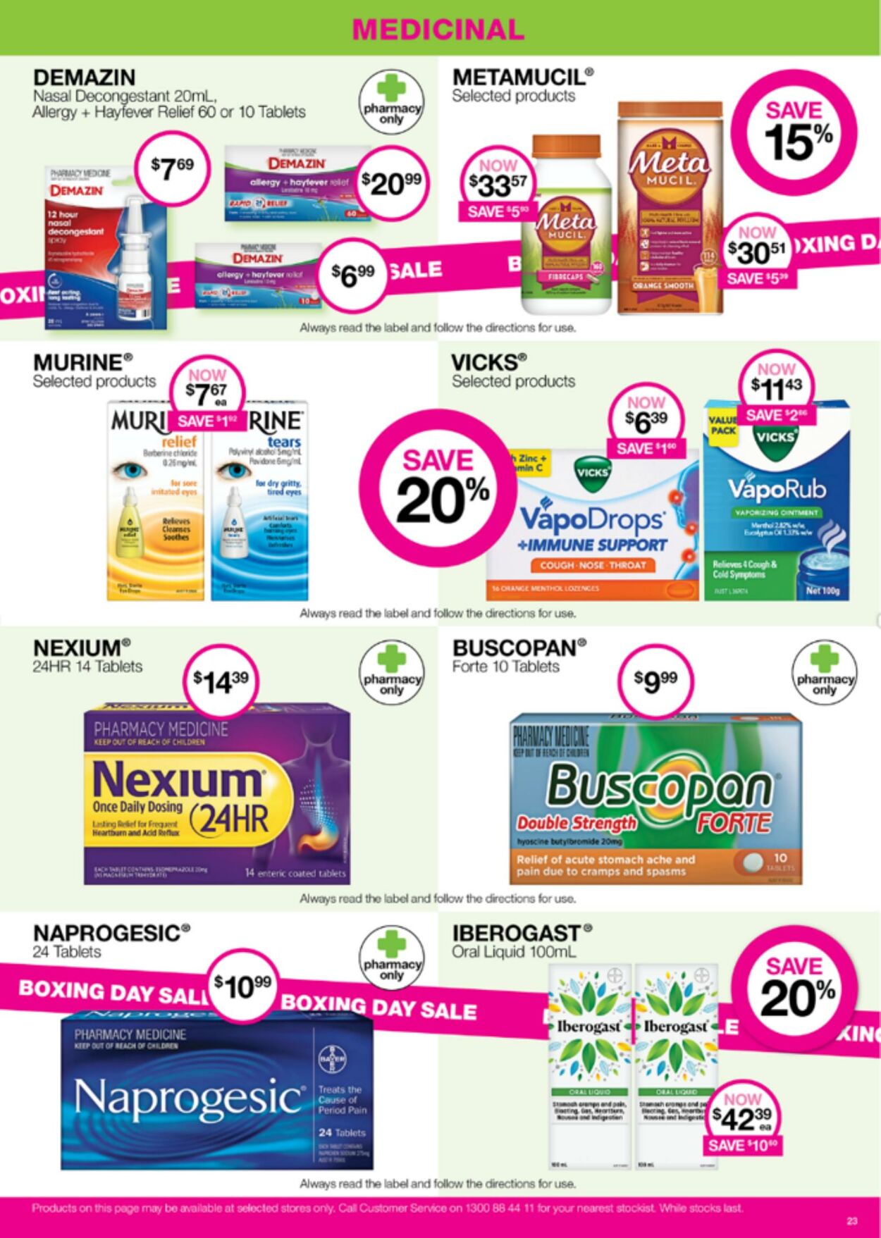 Catalogue Priceline Pharmacy 25.12.2022 - 04.01.2023