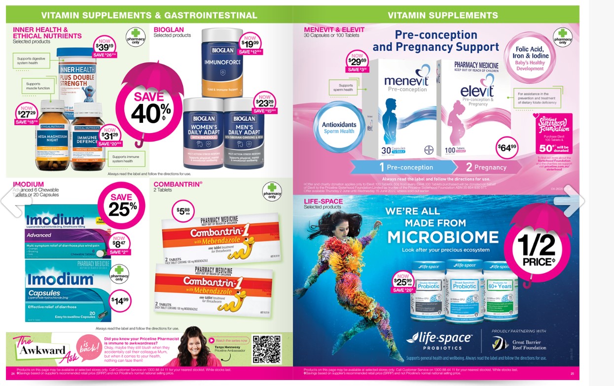 Catalogue Priceline Pharmacy 02.06.2022 - 15.06.2022