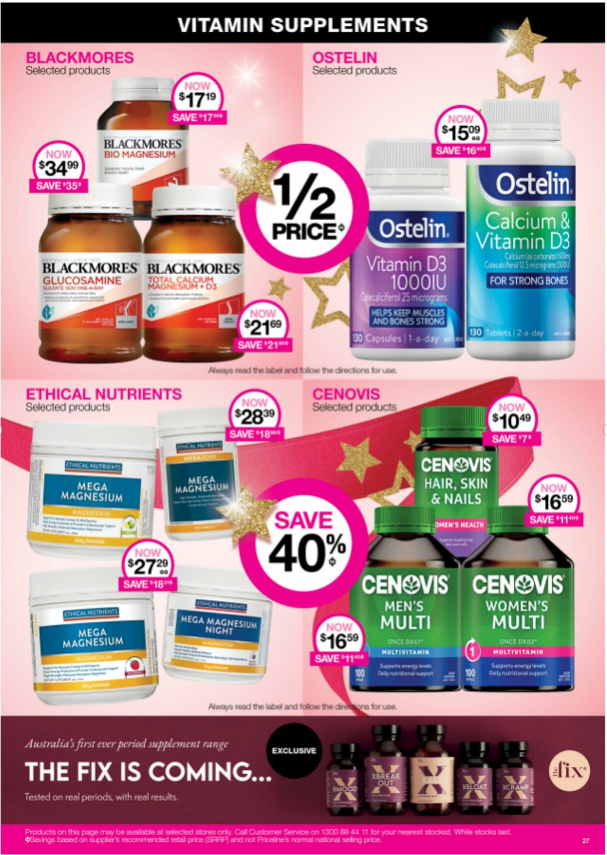 Catalogue Priceline Pharmacy 23.11.2022 - 08.12.2022