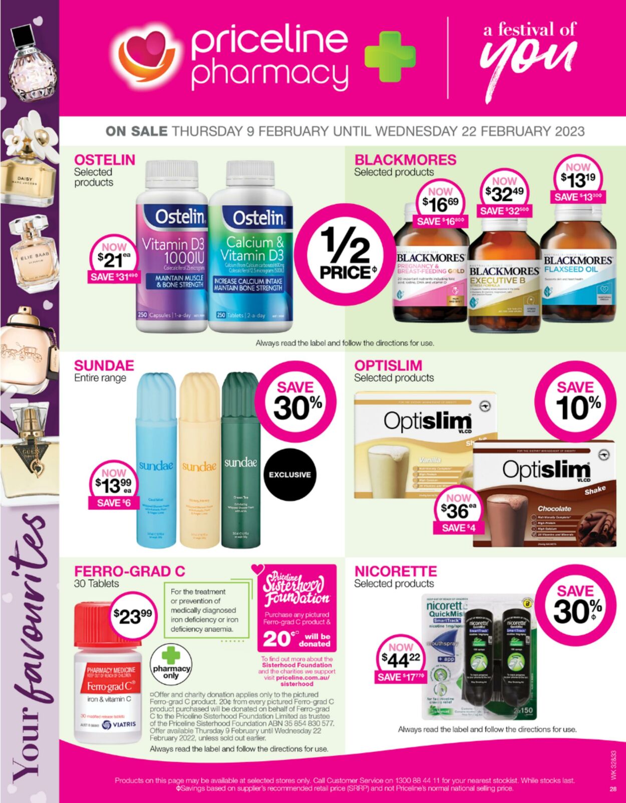 Catalogue Priceline Pharmacy 09.02.2023 - 22.02.2023