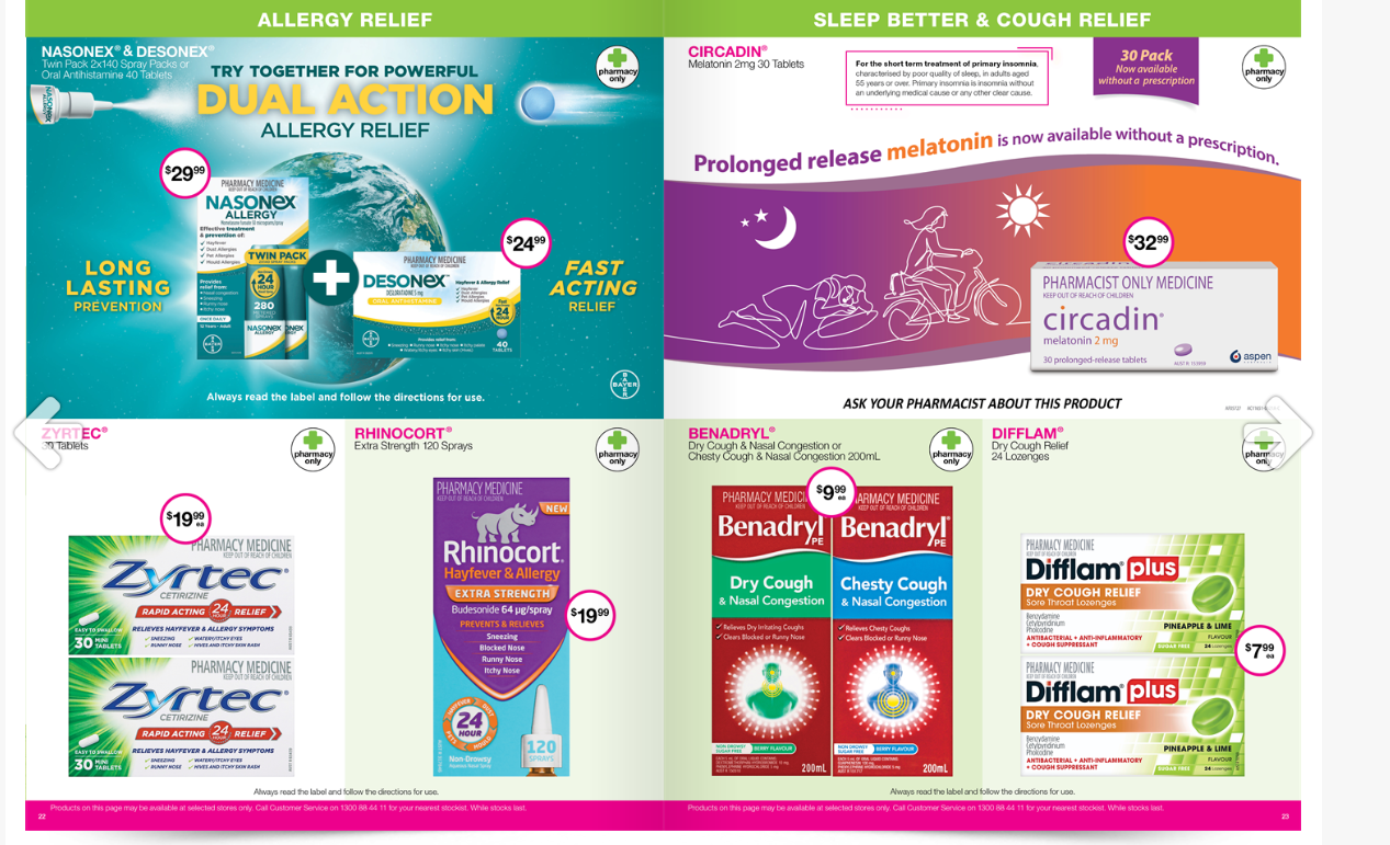 Catalogue Priceline Pharmacy 21.06.2022 - 30.06.2022