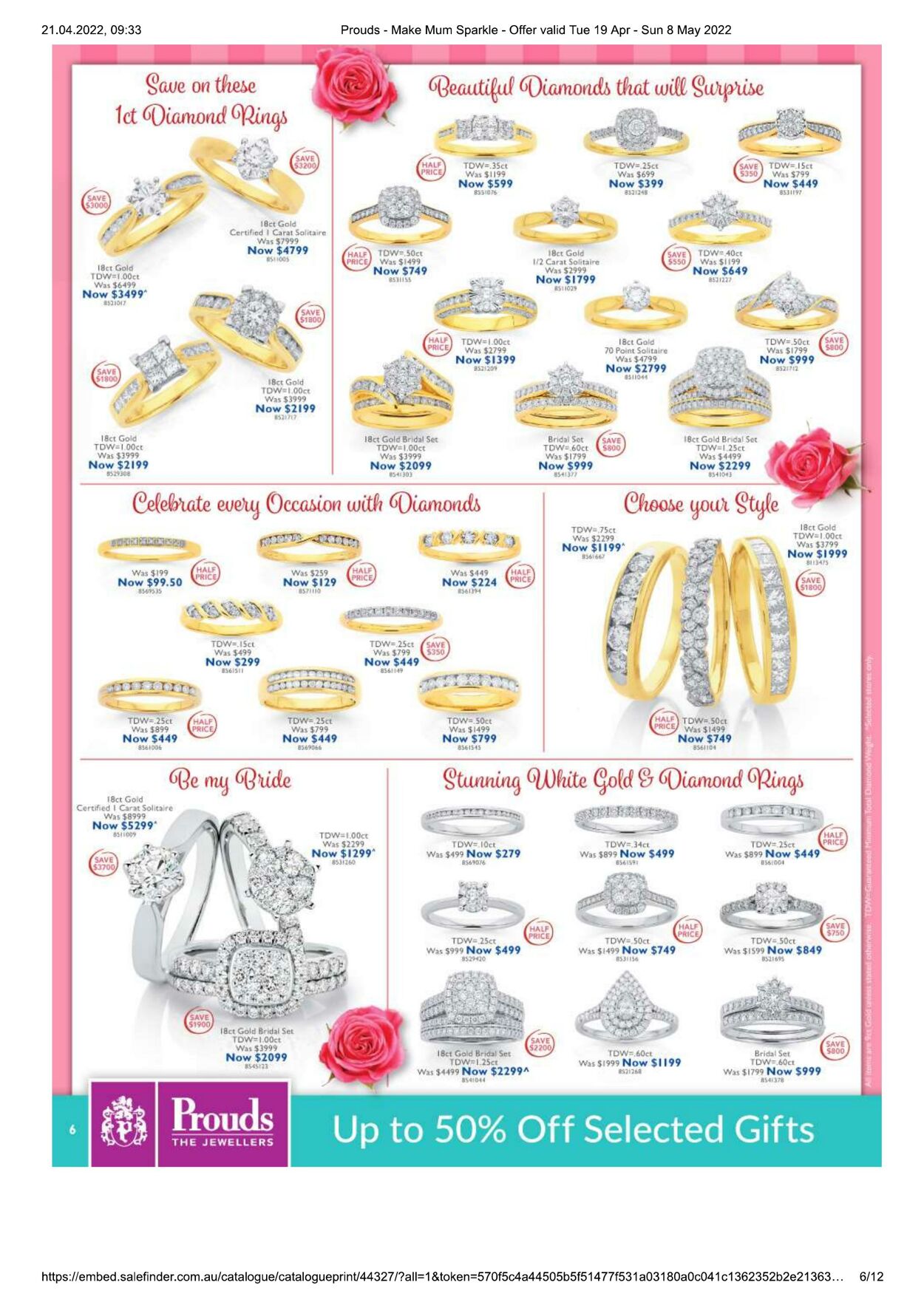 Catalogue Prouds The Jewellers 19.04.2022 - 08.05.2022