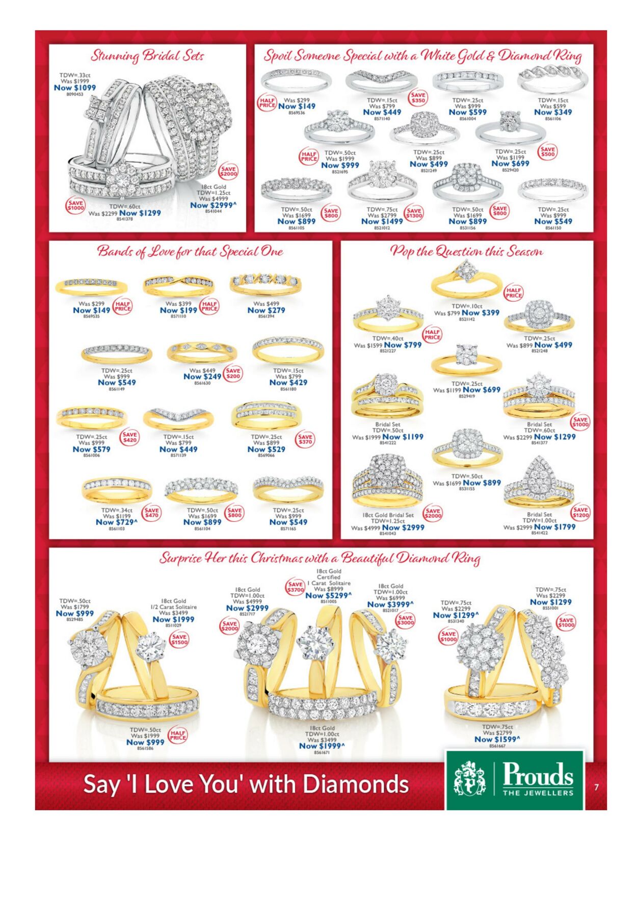 Catalogue Prouds The Jewellers 07.11.2024 - 01.01.2025