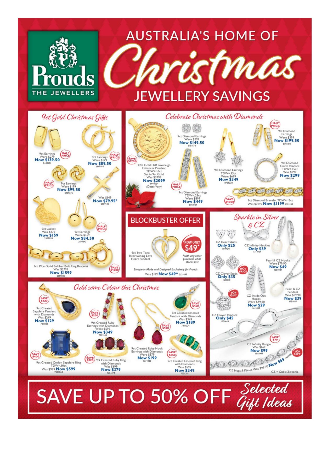 Prouds The Jewellers Promotional catalogues