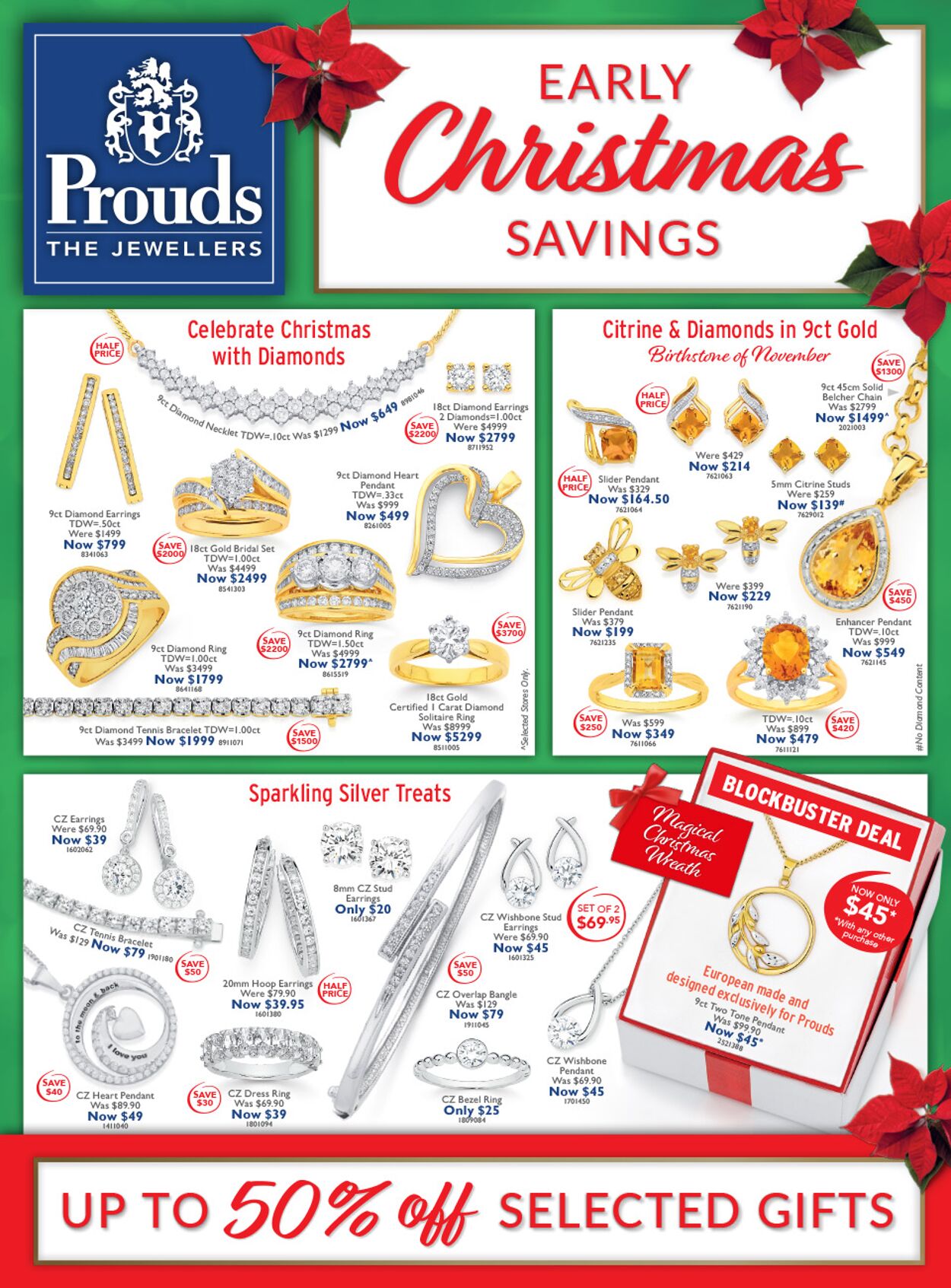 Prouds The Jewellers Promotional catalogues