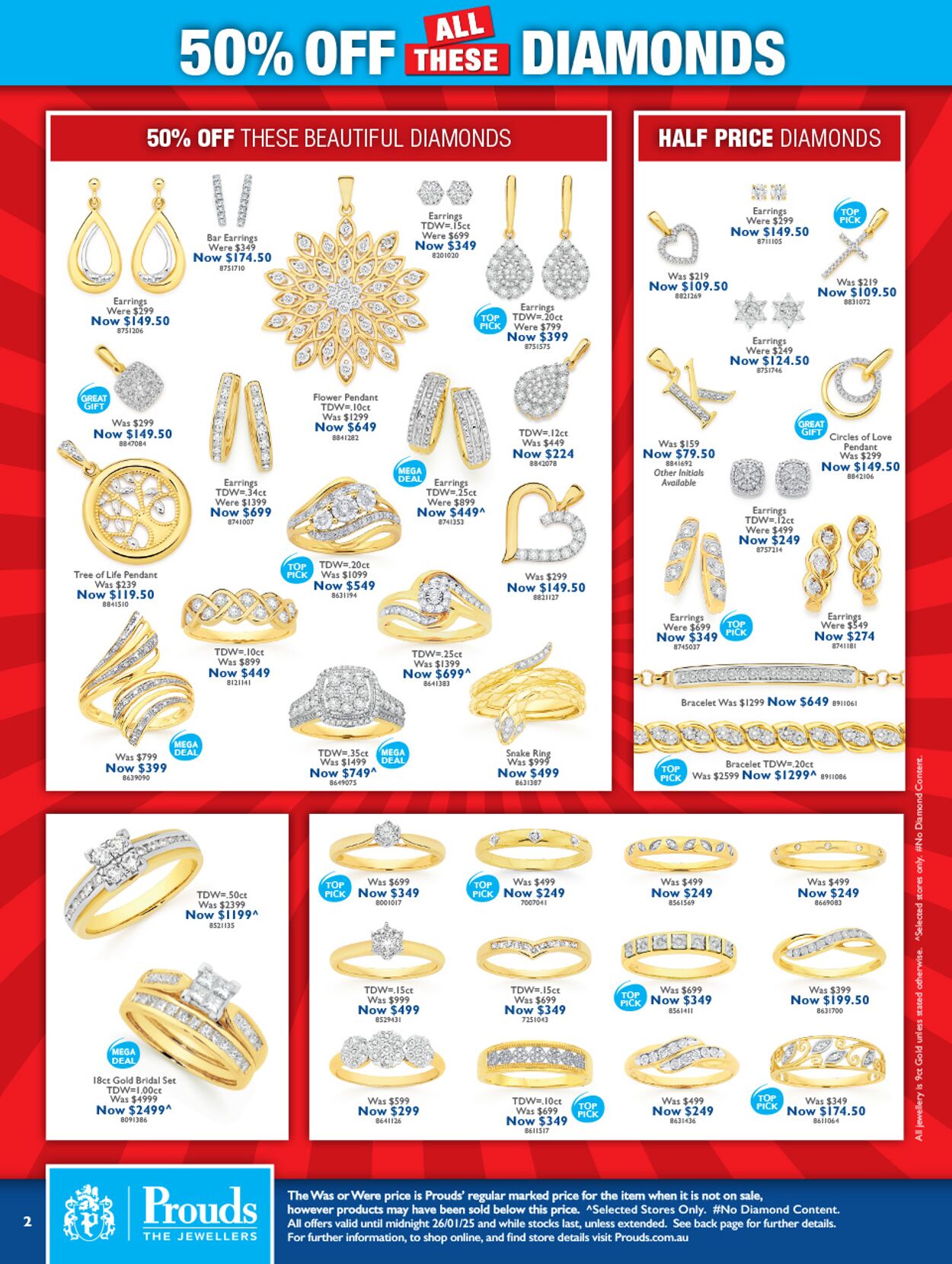 Catalogue Prouds The Jewellers 30.12.2025 - 26.01.2026