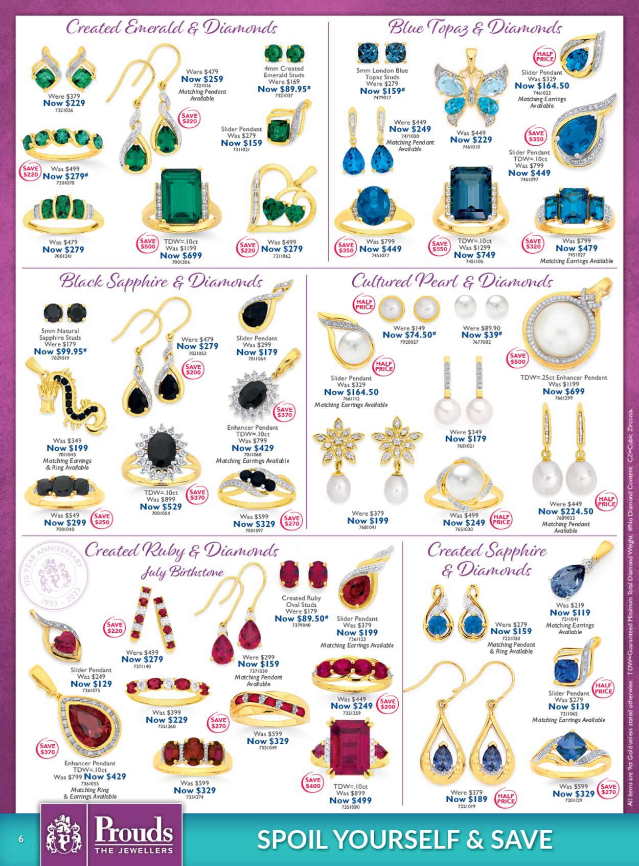 Catalogue Prouds The Jewellers 10.07.2023 - 06.08.2023