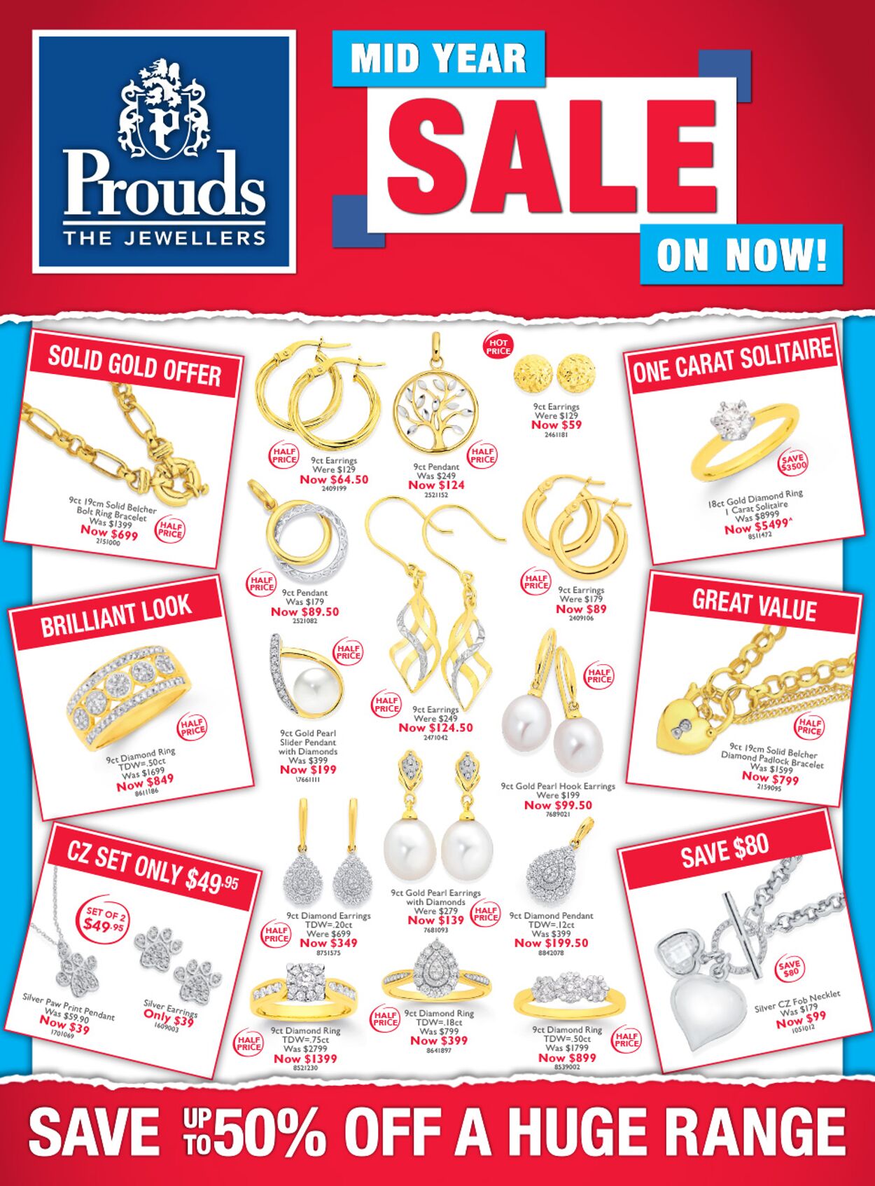 Prouds The Jewellers Promotional catalogues
