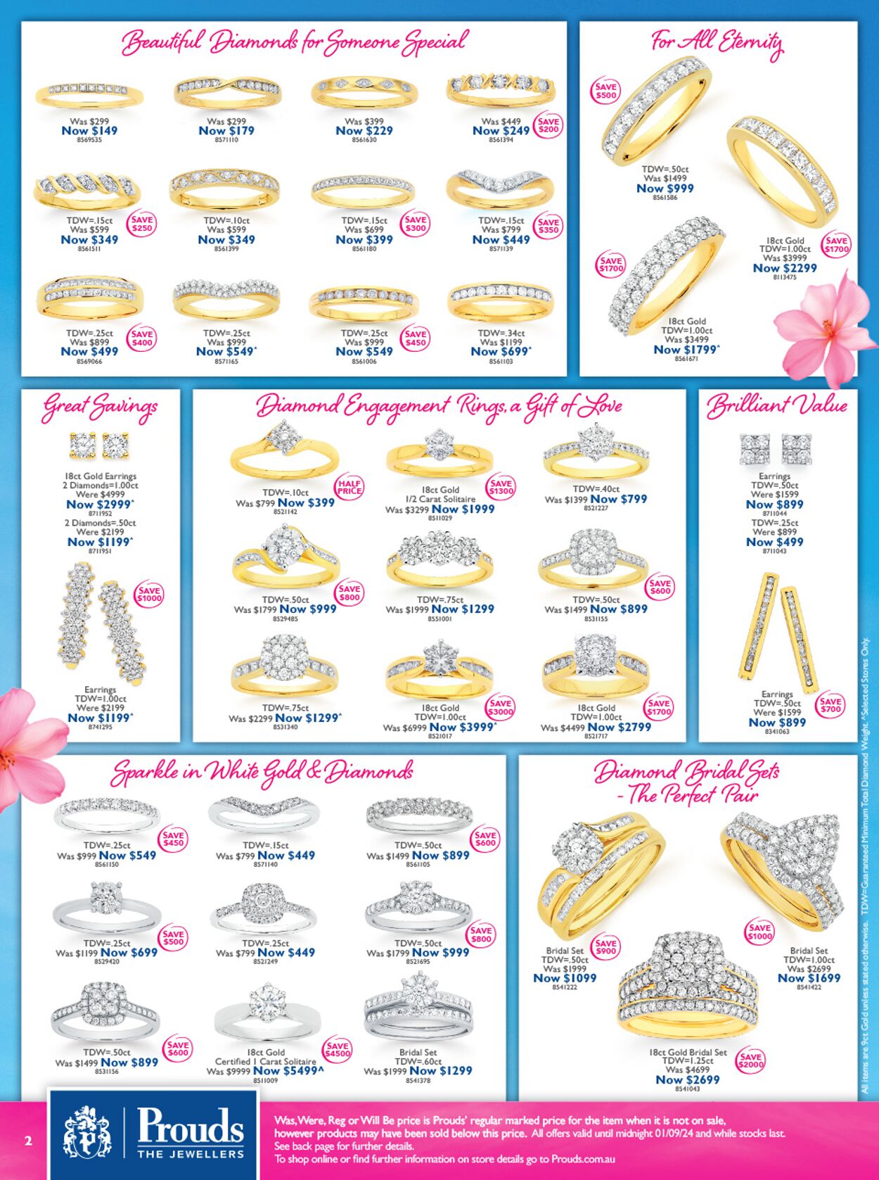 Catalogue Prouds The Jewellers 01.08.2024 - 01.09.2024