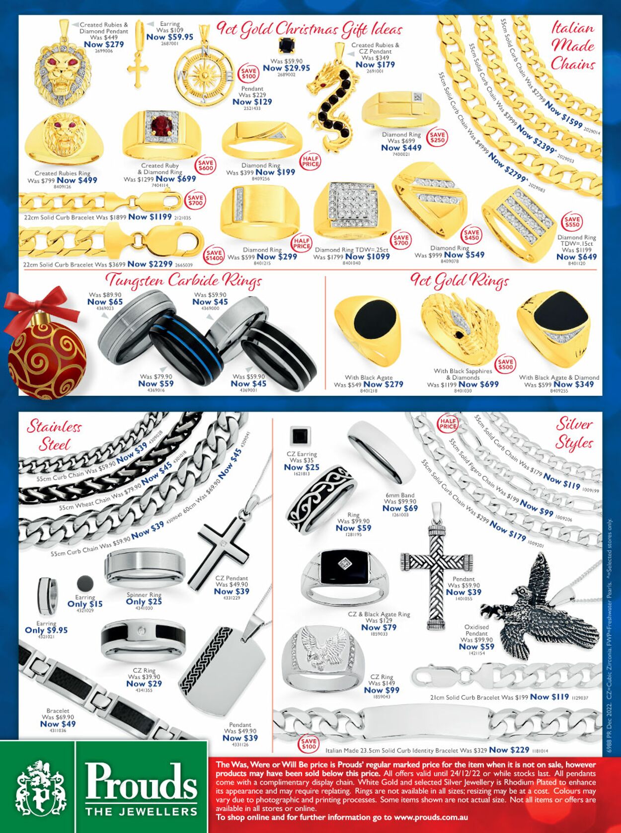 Catalogue Prouds The Jewellers 29.11.2022 - 24.12.2022