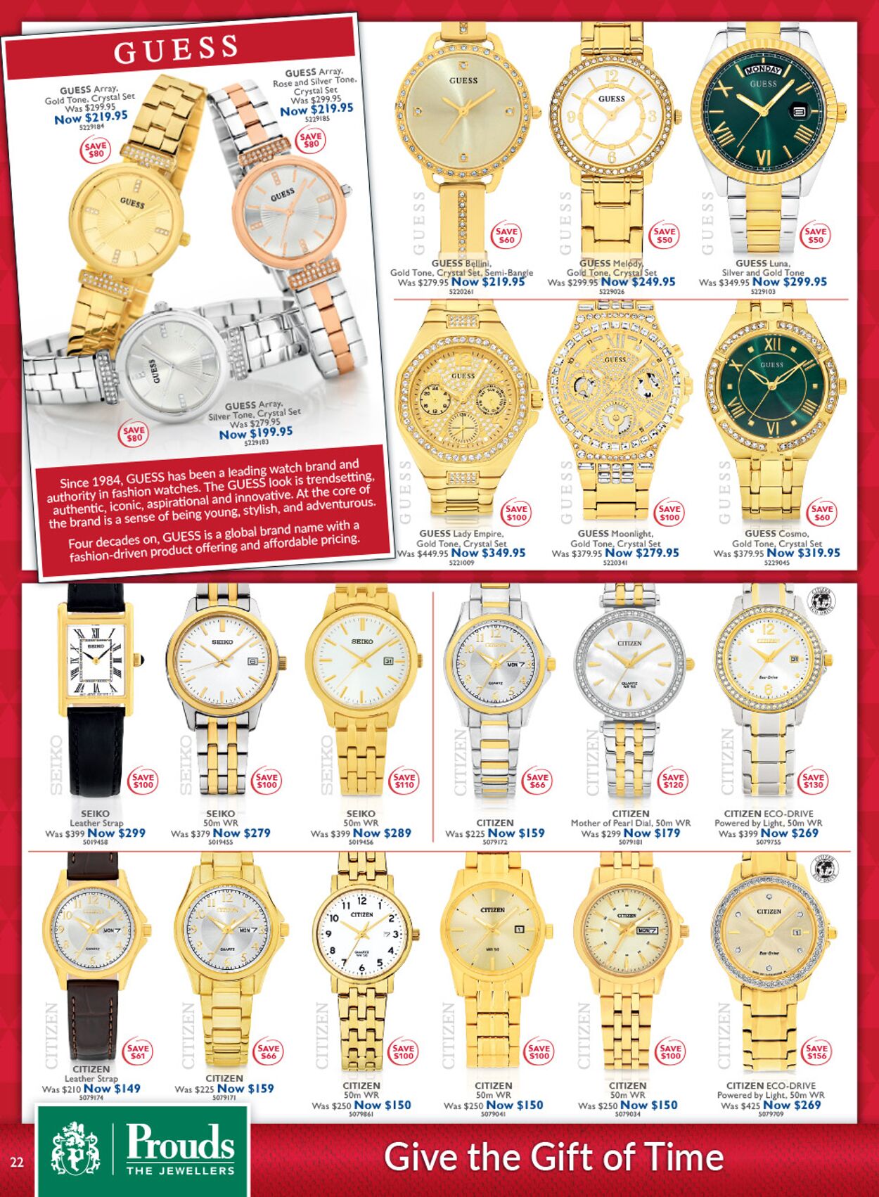 Catalogue Prouds The Jewellers 04.11.2024 - 24.12.2024