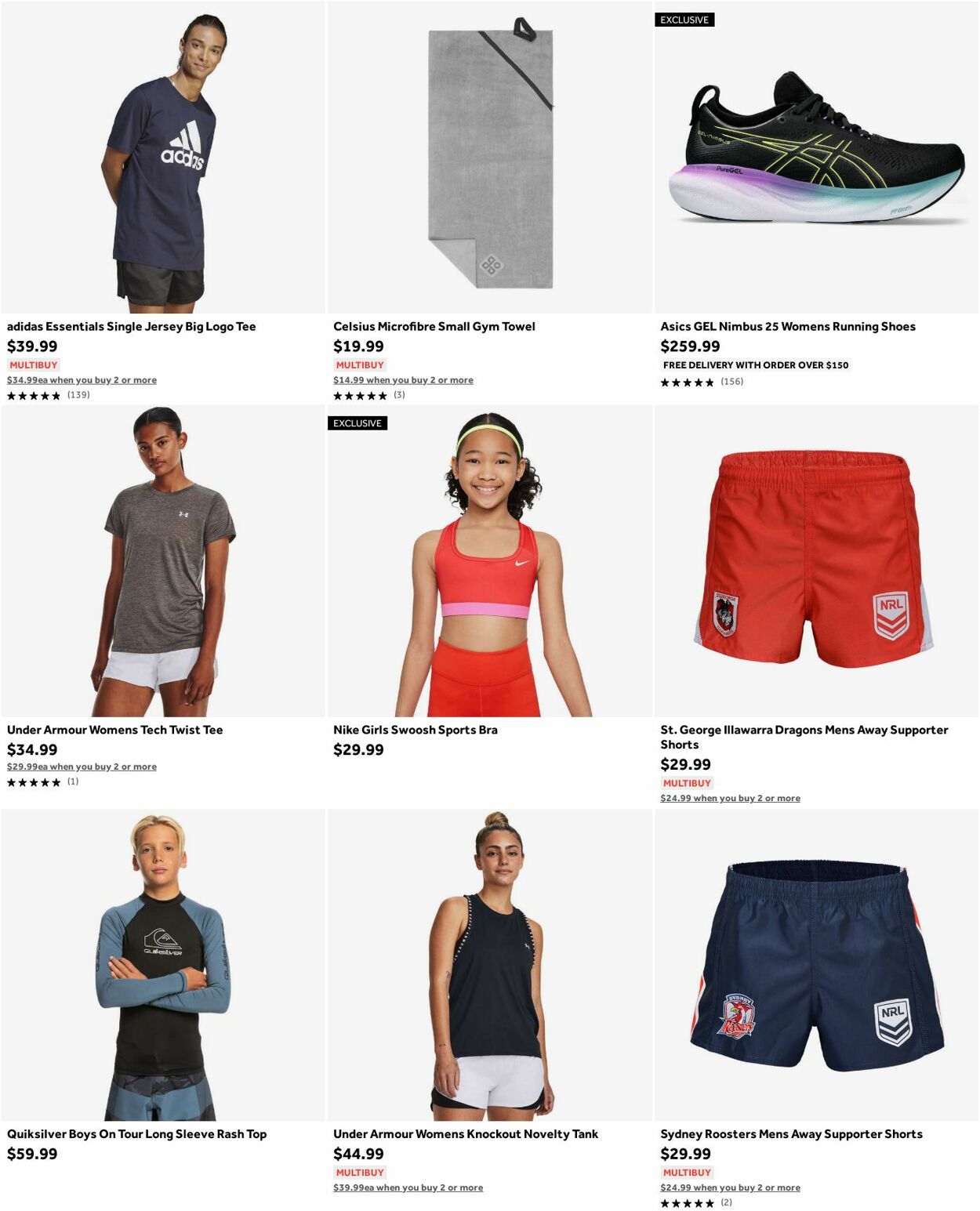 Catalogue Rebel Sport 30.10.2023 - 08.11.2023