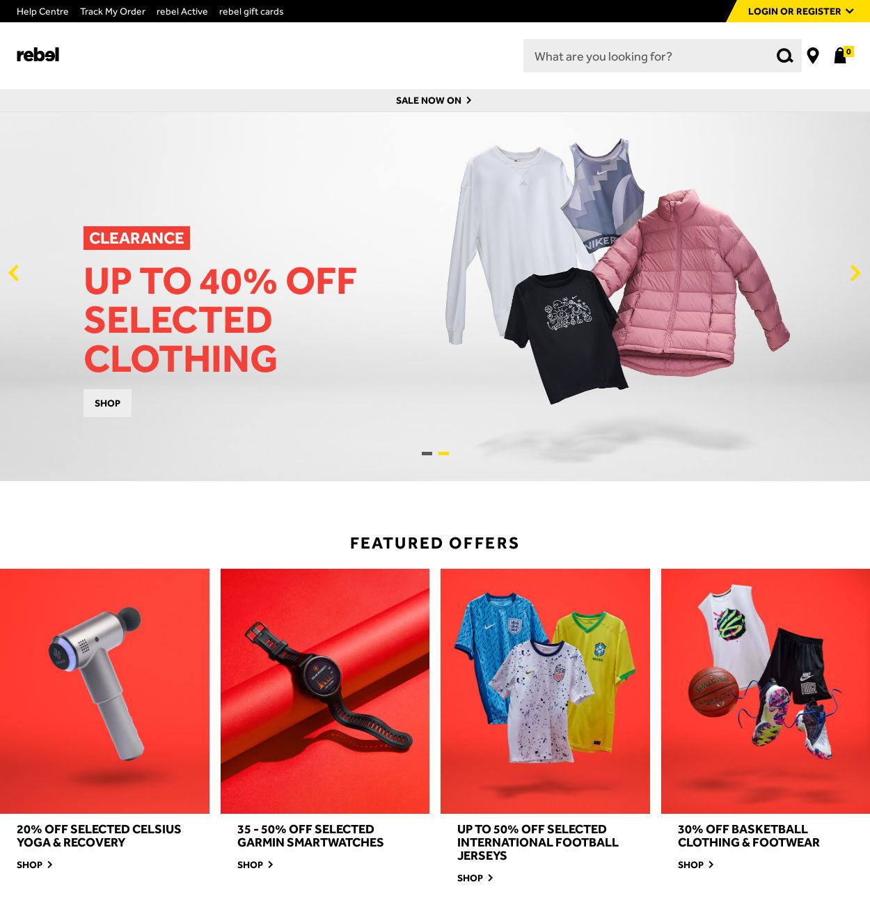 Catalogue Rebel Sport 02.10.2023 - 11.10.2023