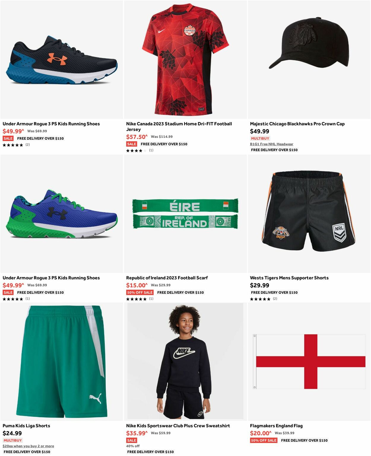 Catalogue Rebel Sport 02.10.2023 - 11.10.2023