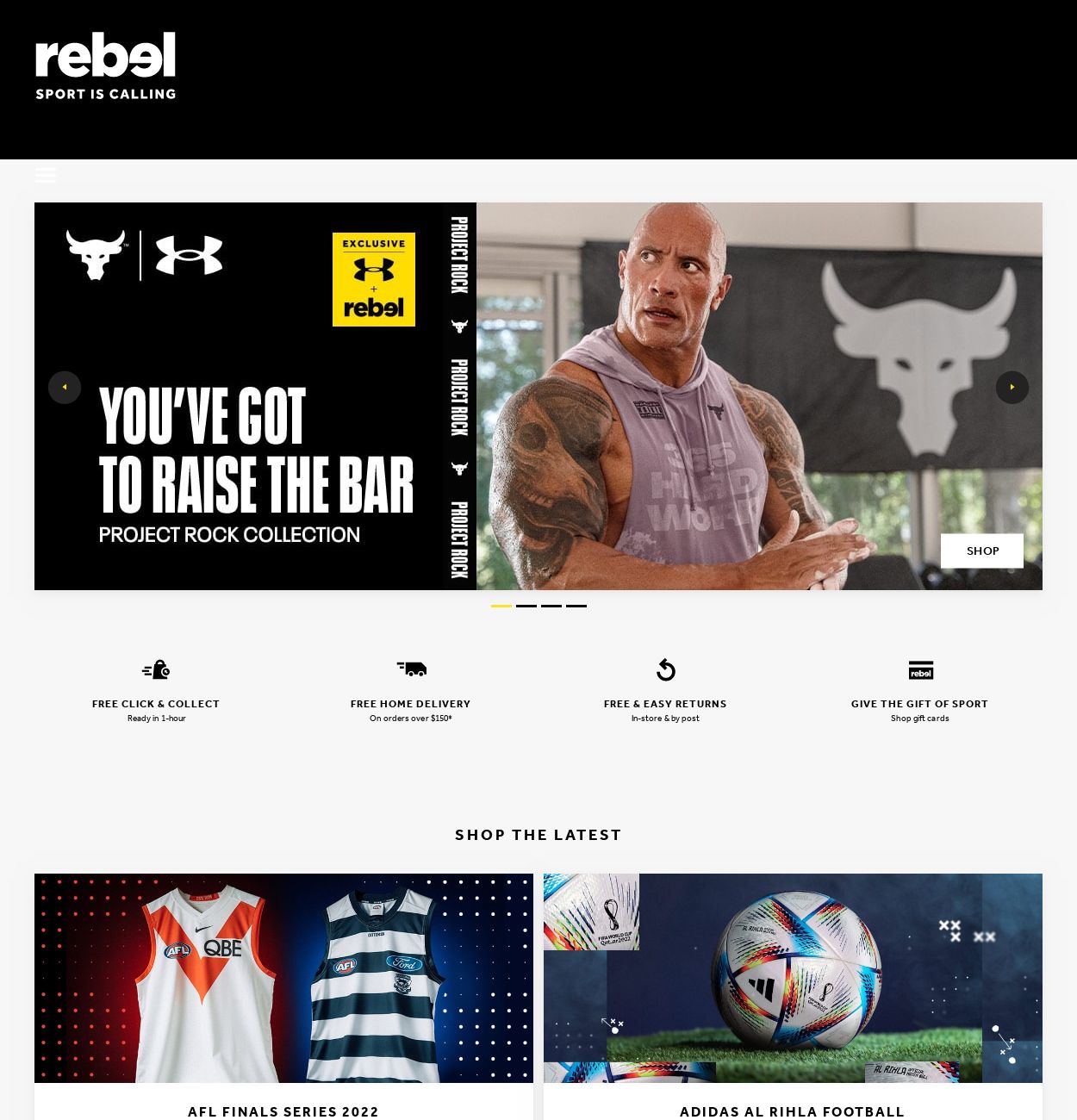Rebel Sport Promotional catalogues