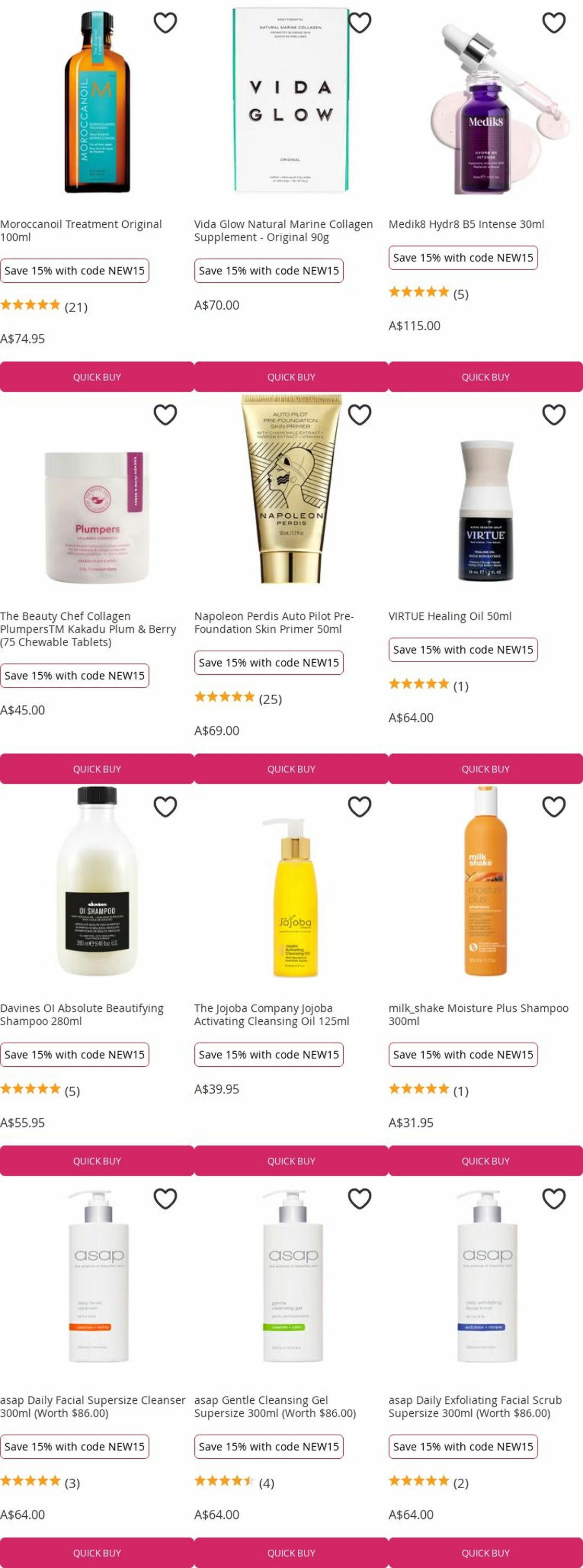 Recreate Yourself Promotional catalogues