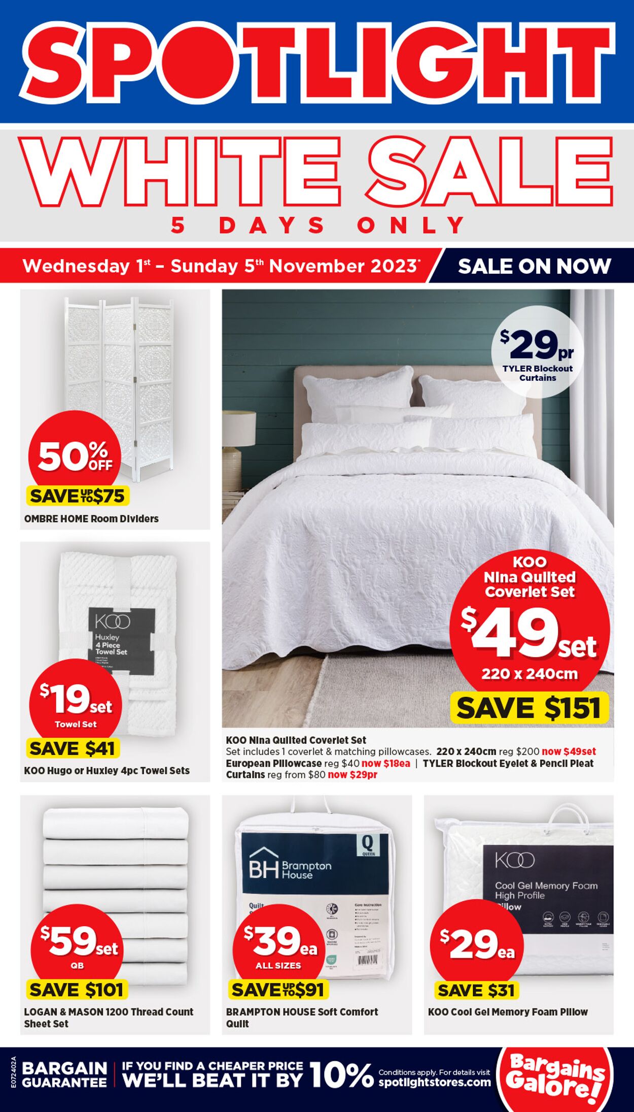 Catalogue Spotlight 02.11.2023 - 05.11.2023