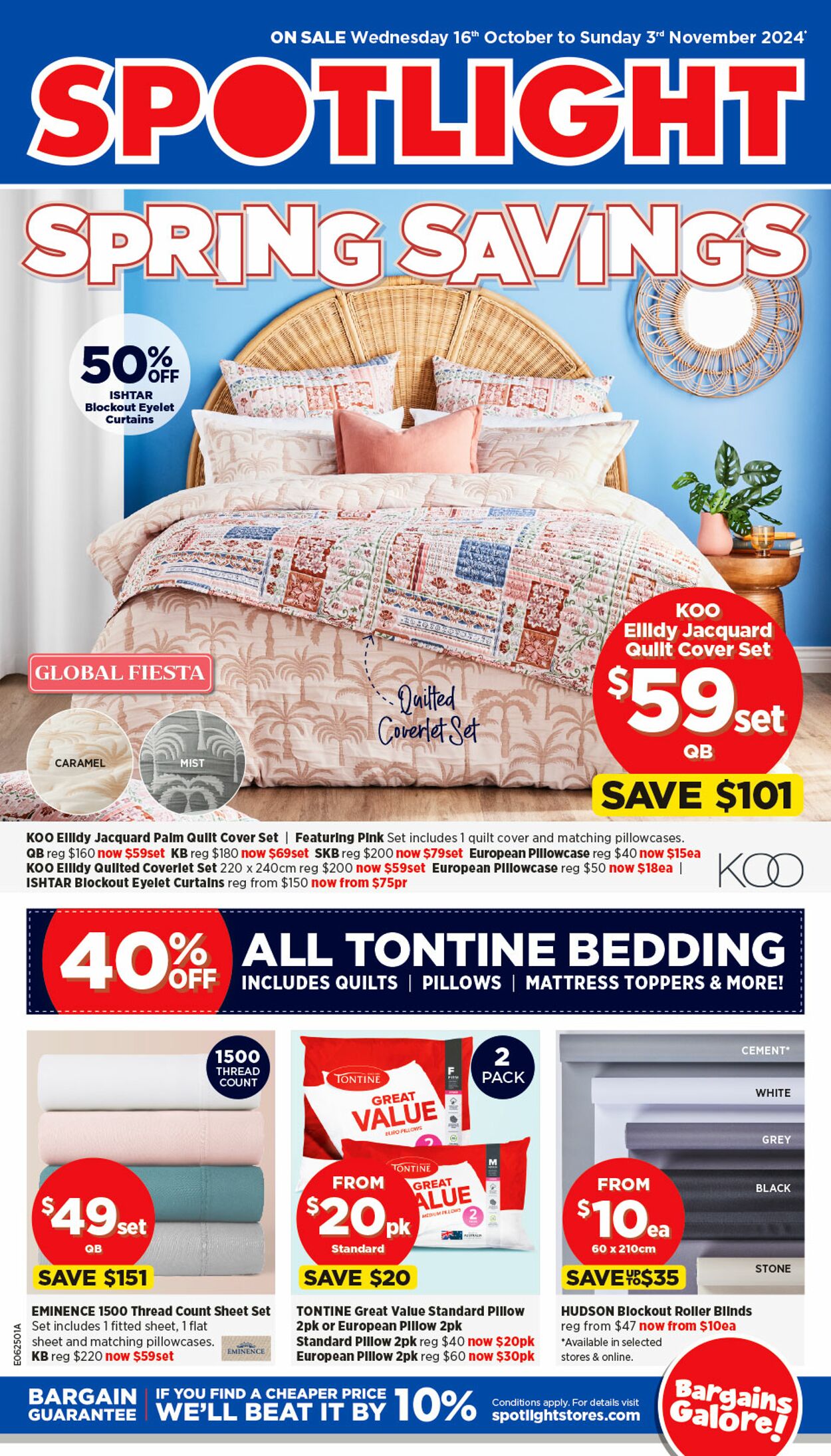 Catalogue Spotlight - Catalogues - Special Offers + Discounts At Spotlight Australia | Spotlight Australia 16 Oct, 2024 - 10 Nov, 2024