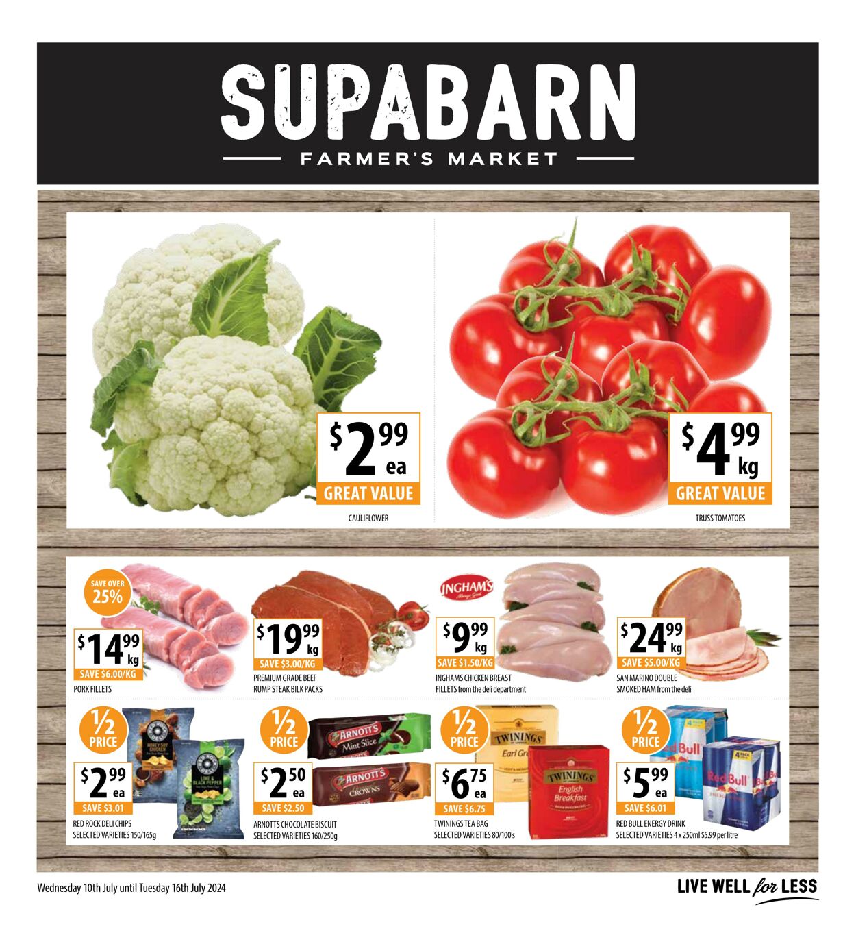 Catalogue Supabarn 10.07.2024 - 16.07.2024