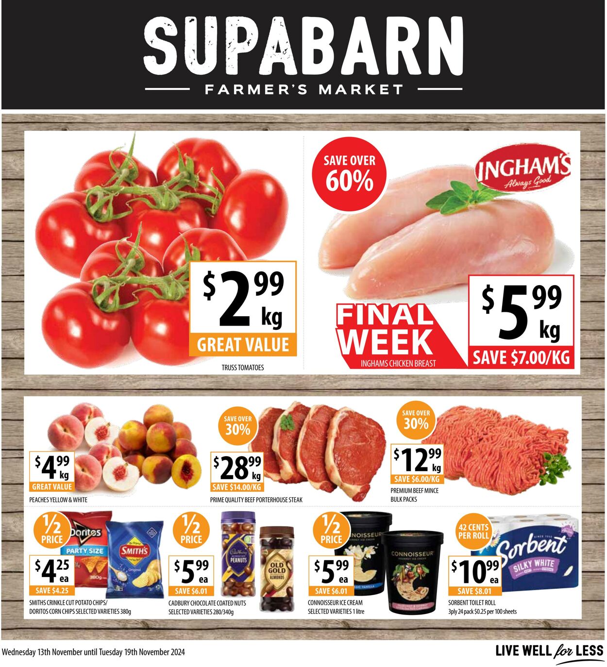 Catalogue Supabarn 10.11.2024 - 24.11.2024