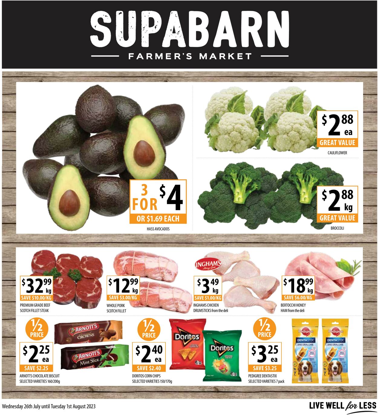 Catalogue Supabarn 26.07.2023 - 01.08.2023