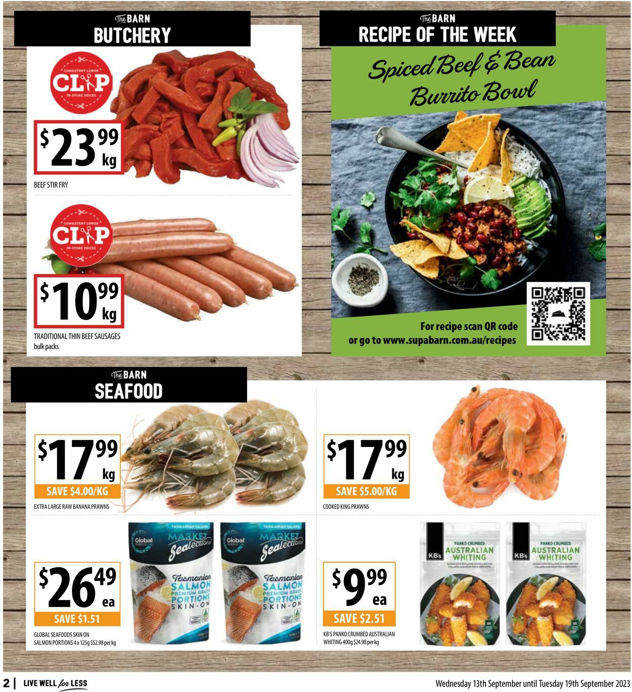 Catalogue Supabarn 13.09.2023 - 19.09.2023