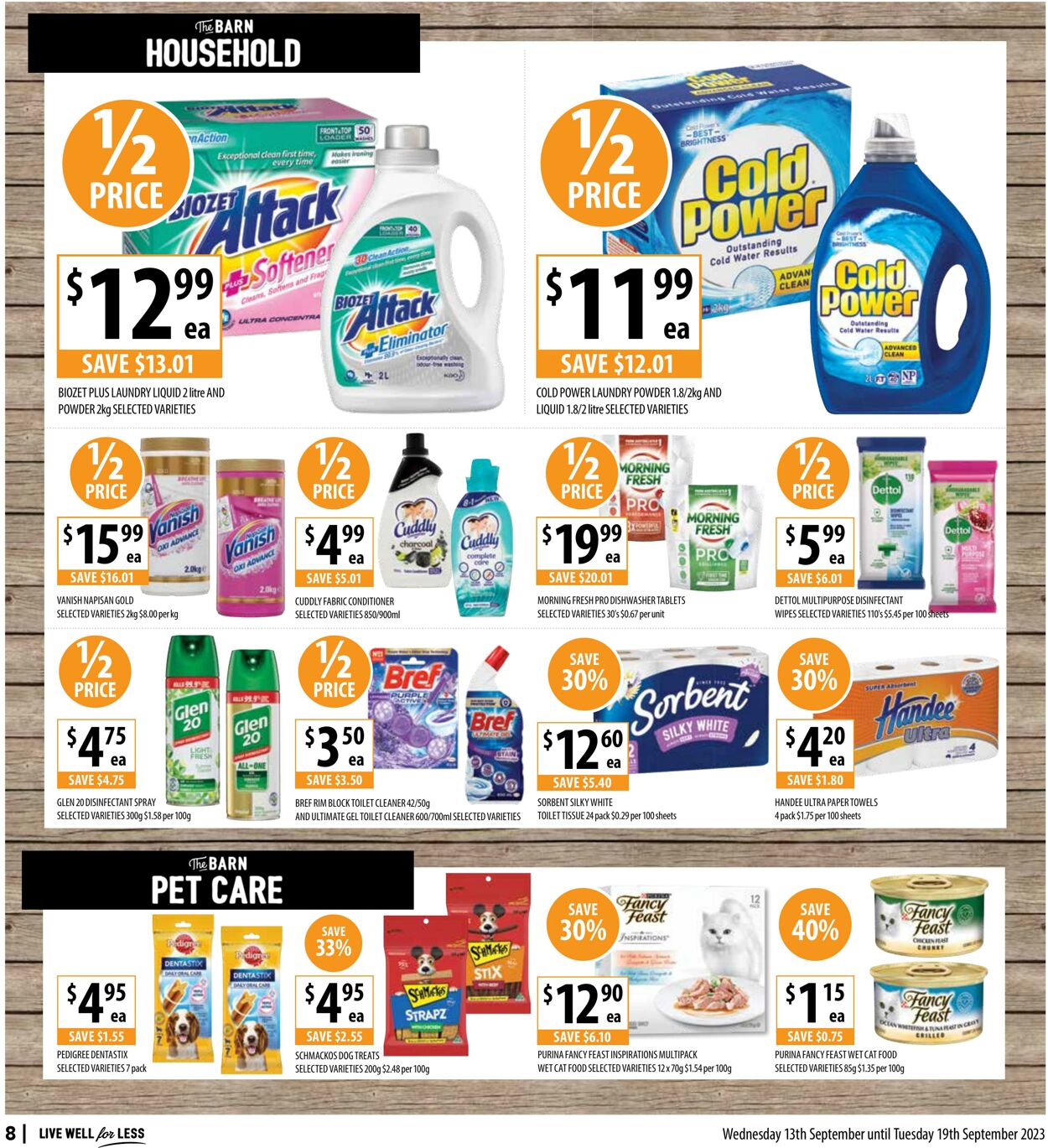 Catalogue Supabarn 13.09.2023 - 19.09.2023