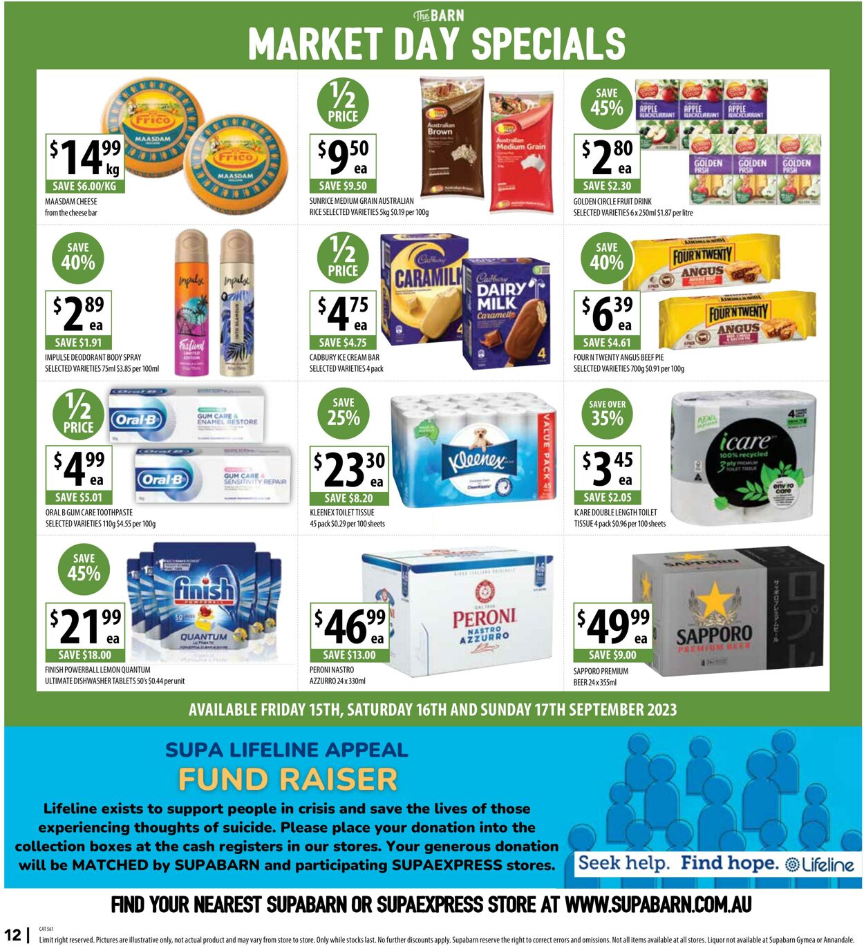 Catalogue Supabarn 13.09.2023 - 19.09.2023