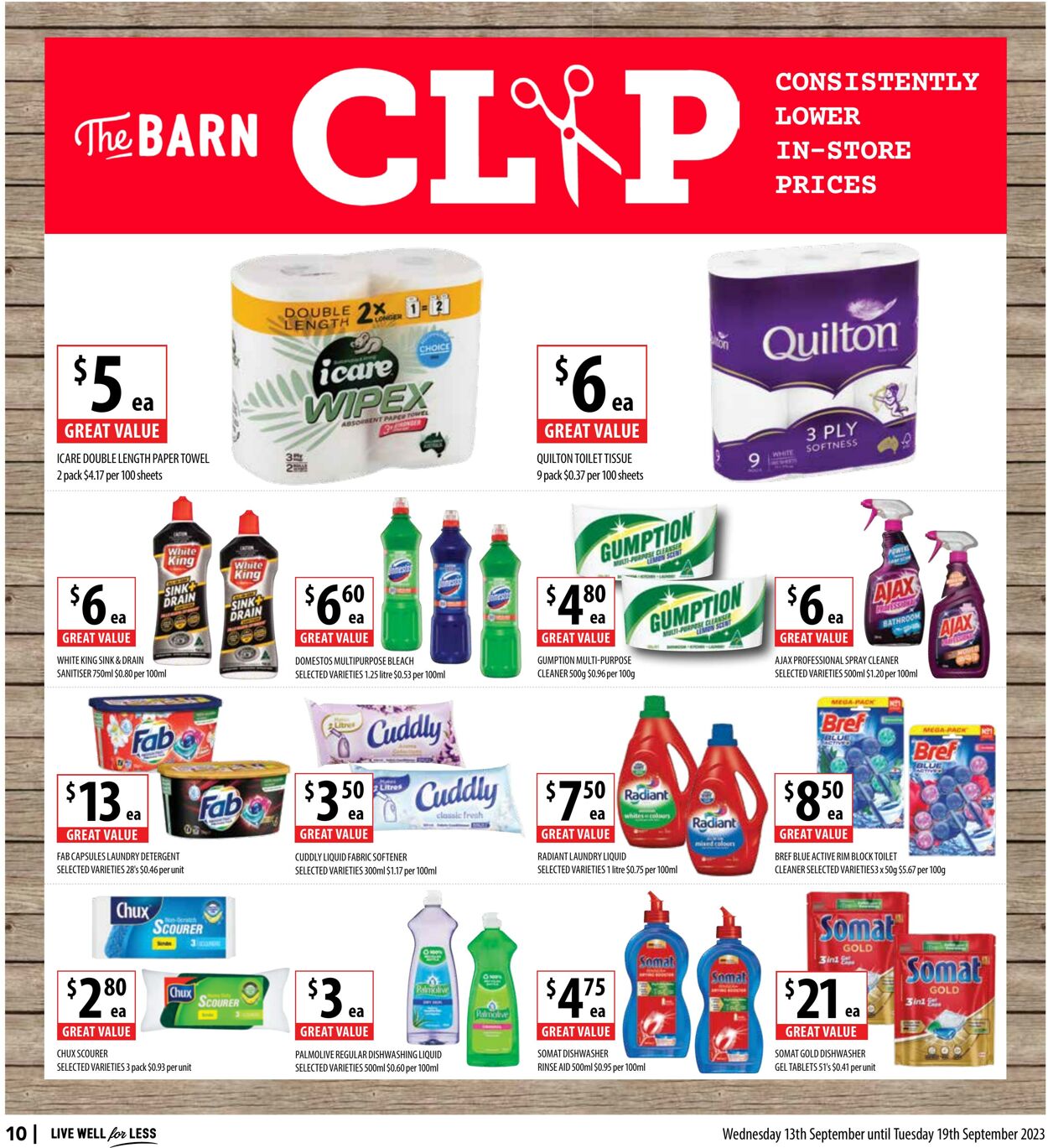 Catalogue Supabarn 13.09.2023 - 19.09.2023