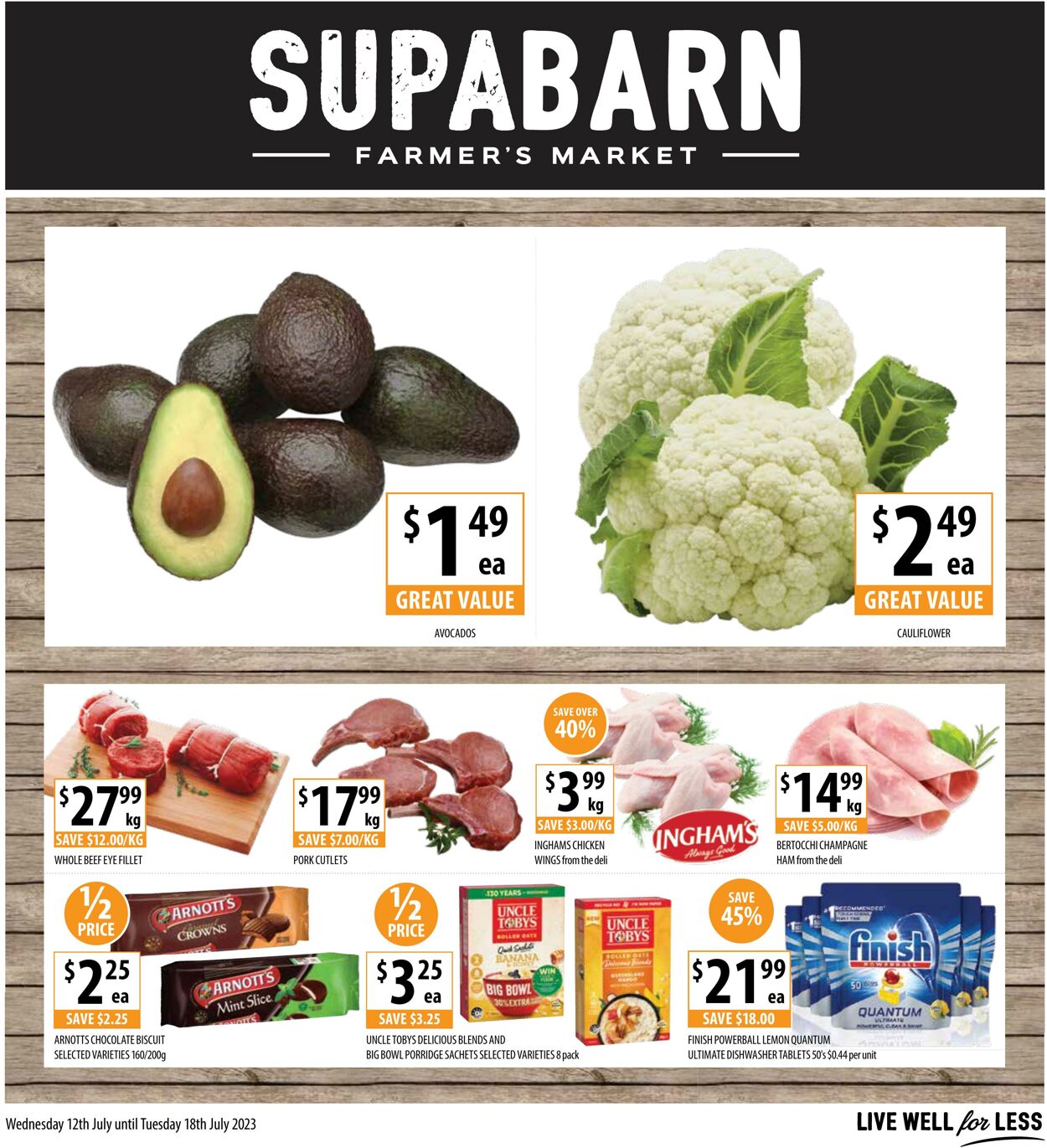 Catalogue Supabarn 12.07.2023 - 18.07.2023