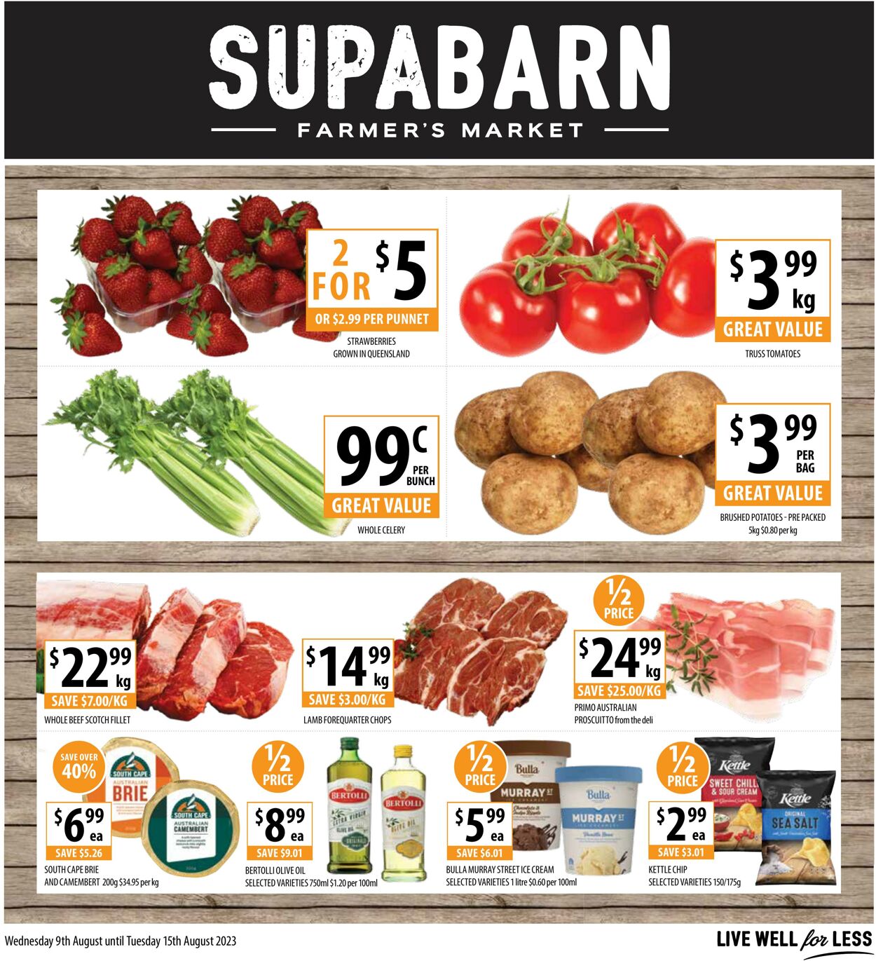 Catalogue Supabarn 09.08.2023 - 15.08.2023