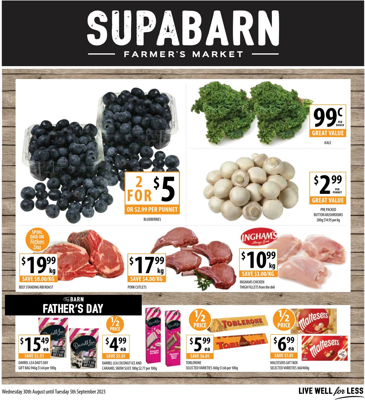 Catalogue Supabarn 30.08.2023 - 05.09.2023