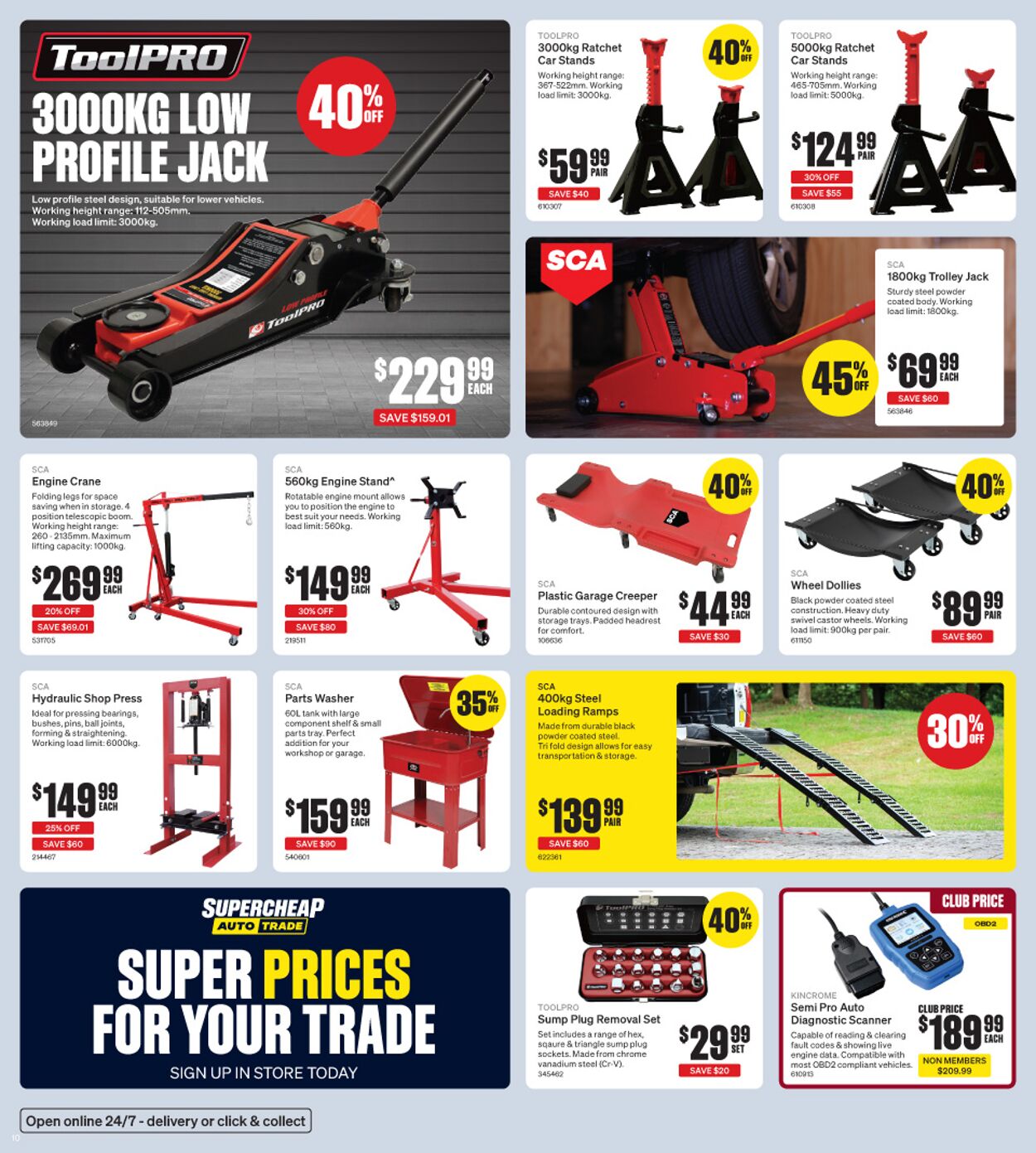 Catalogue Supercheap Auto 16.02.2023 - 26.02.2023