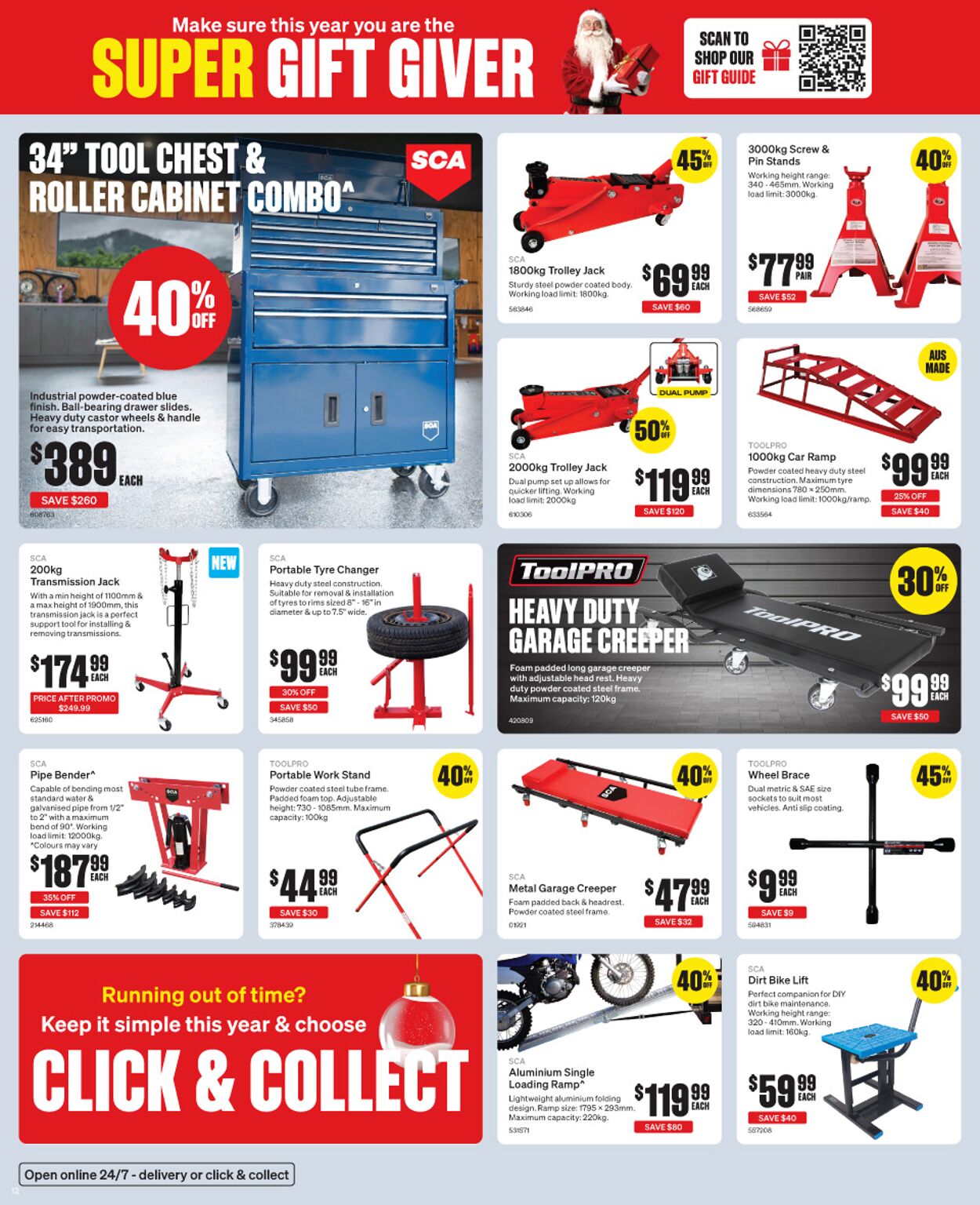 Catalogue Supercheap Auto 15.12.2022 - 24.12.2022