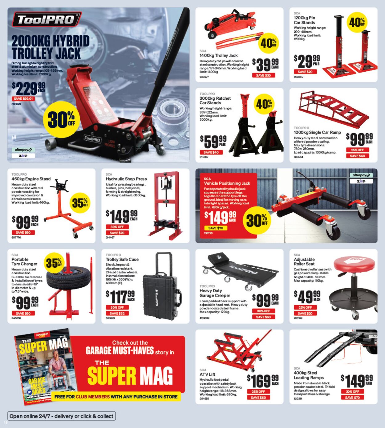 Catalogue Supercheap Auto 09.11.2023 - 23.11.2023