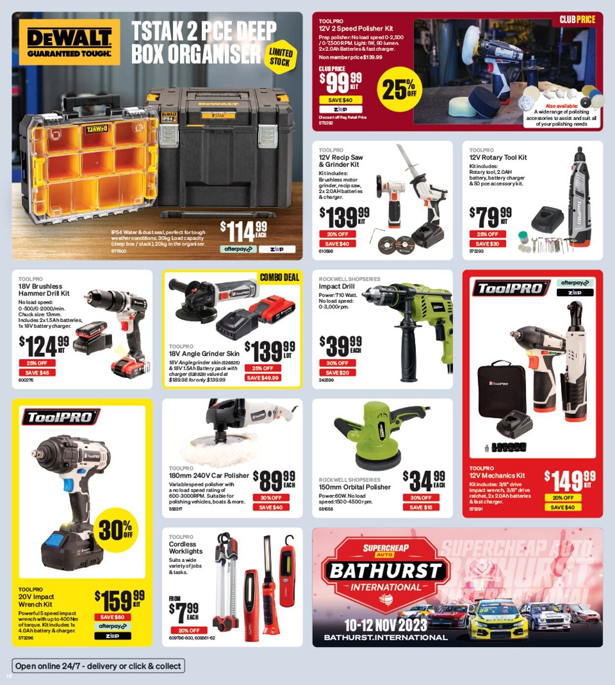 Catalogue Supercheap Auto 09.11.2023 - 23.11.2023