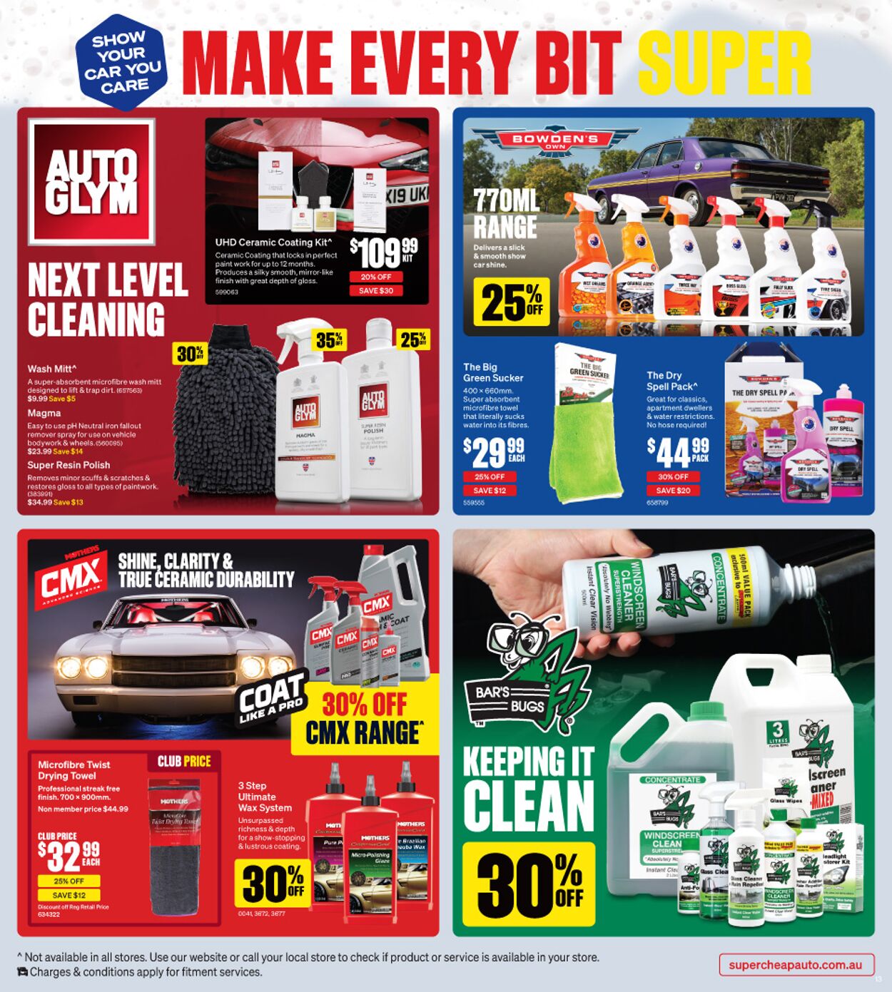 Catalogue Supercheap Auto 19.10.2023 - 29.10.2023