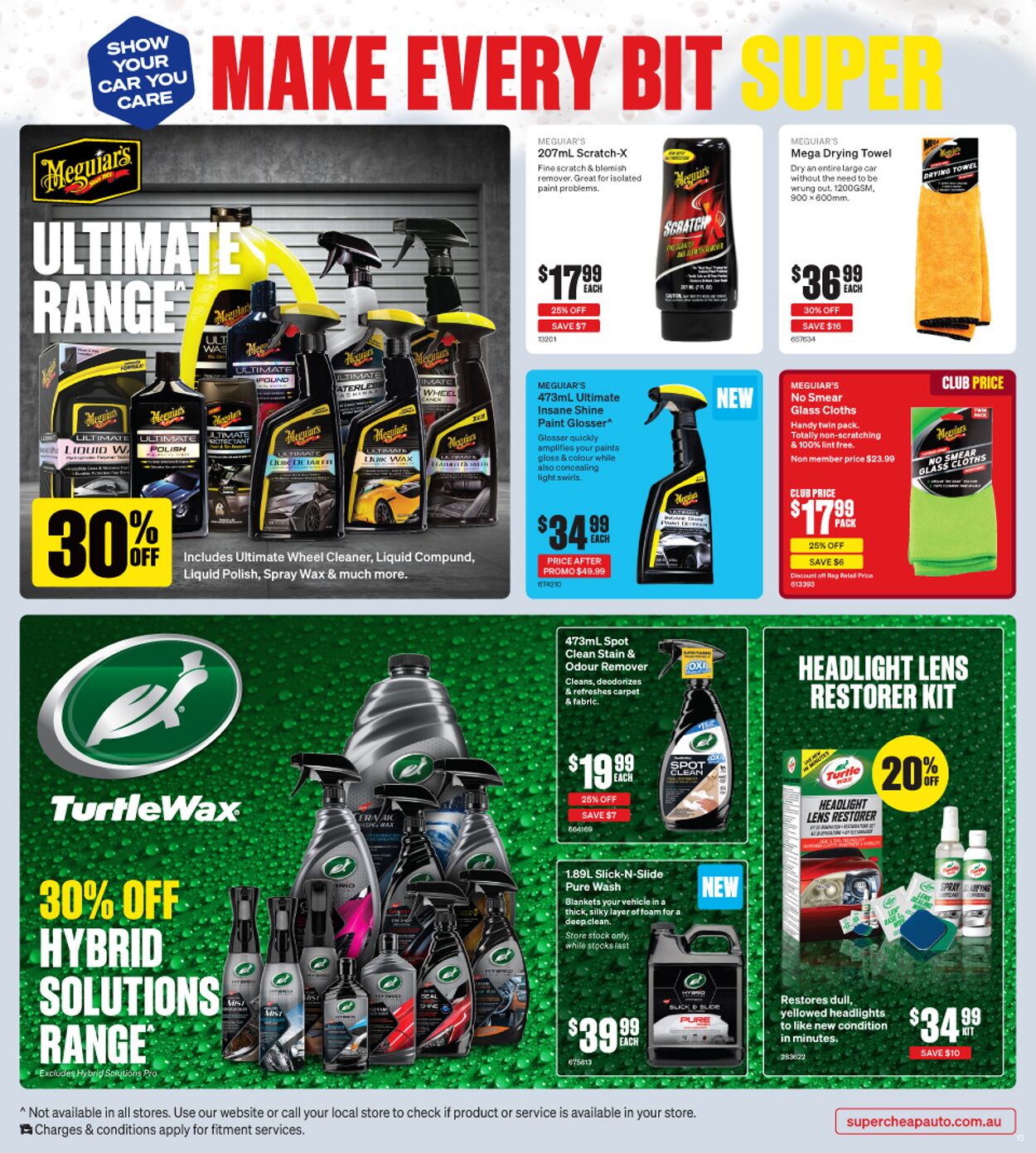 Catalogue Supercheap Auto 19.10.2023 - 29.10.2023