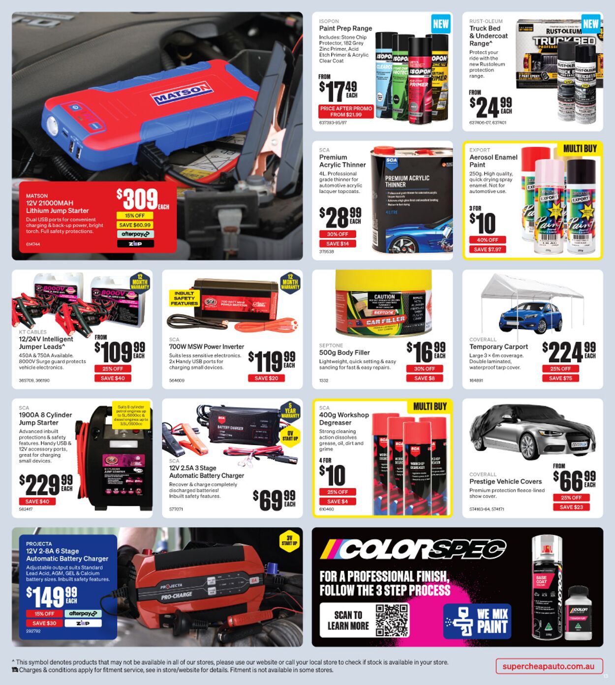 Catalogue Supercheap Auto 29.09.2022 - 09.10.2022