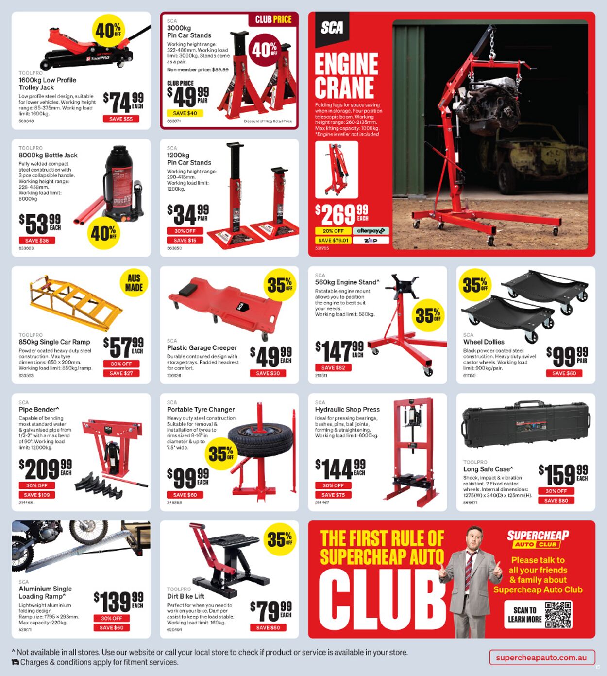 Catalogue Supercheap Auto 27.07.2023 - 06.08.2023