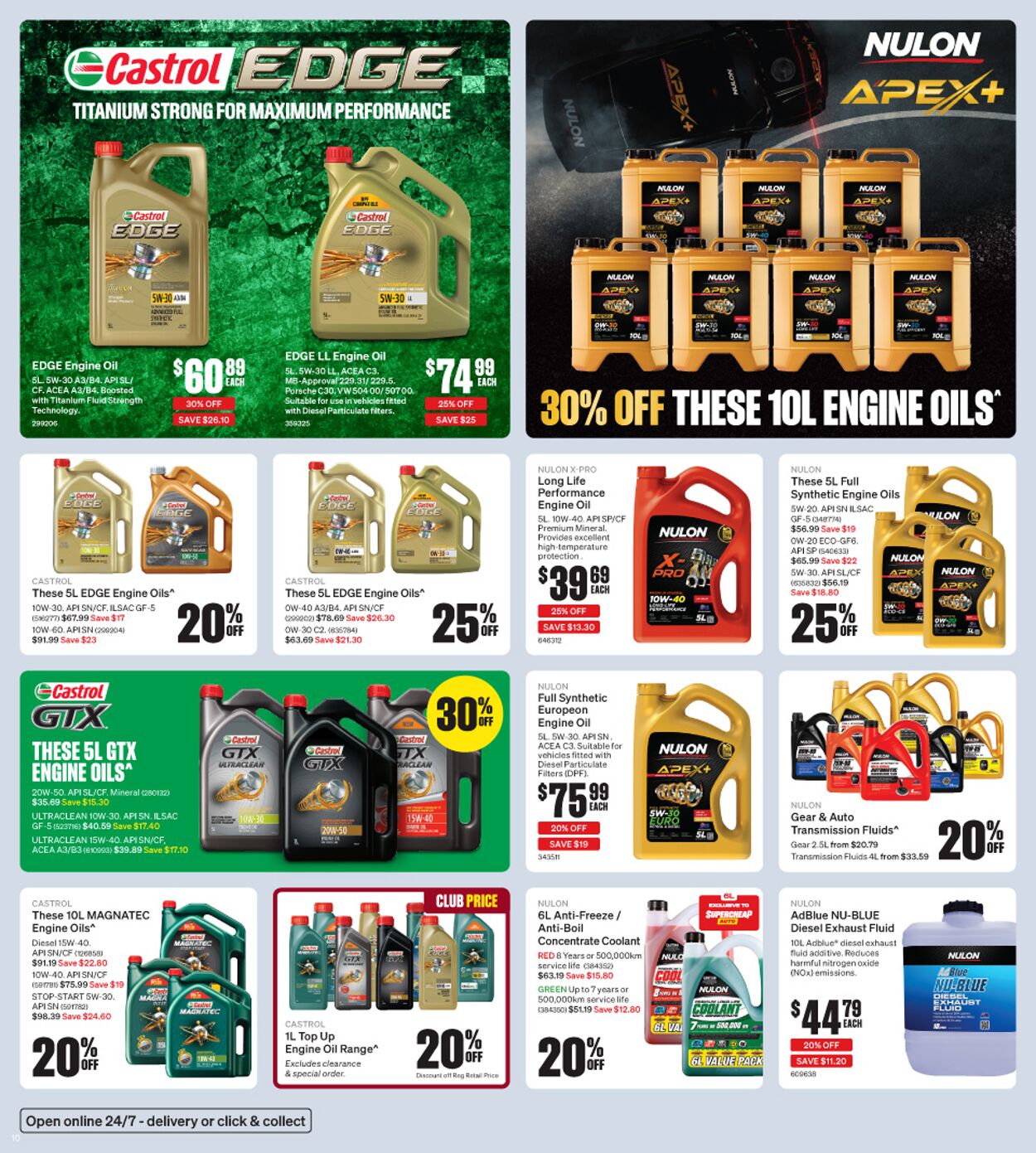 Catalogue Supercheap Auto 27.07.2023 - 06.08.2023