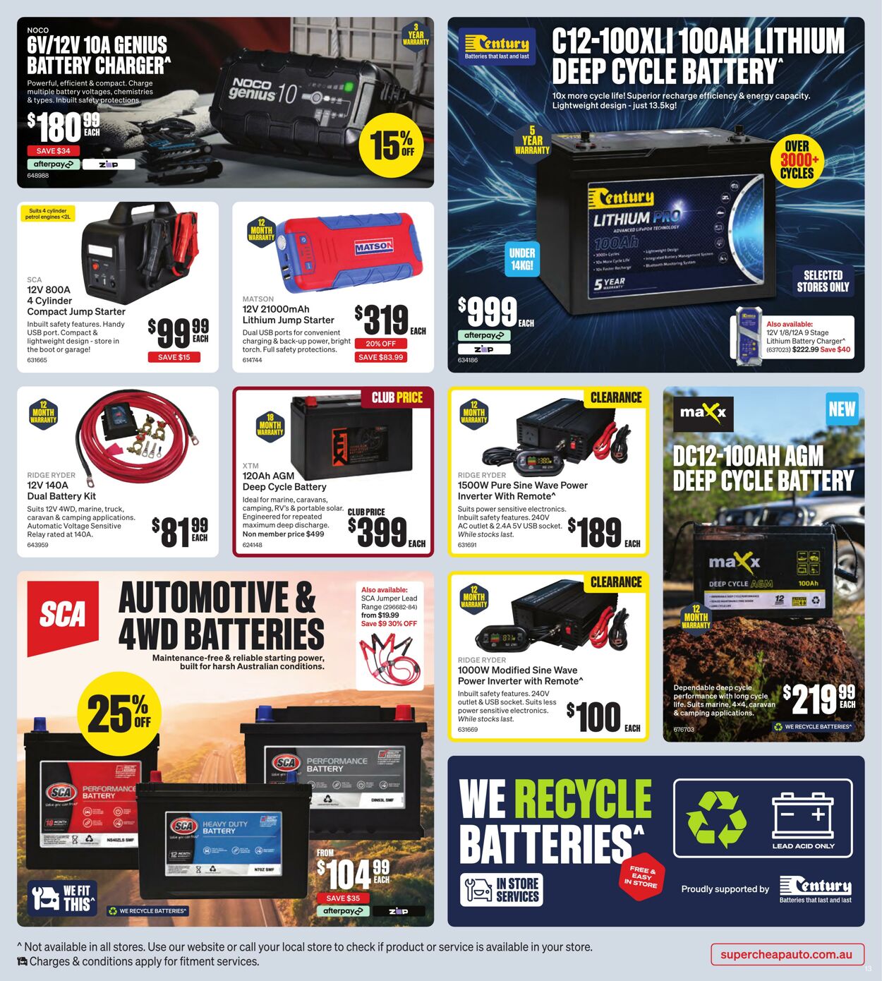 Catalogue Supercheap Auto 30.11.2023 - 10.12.2023