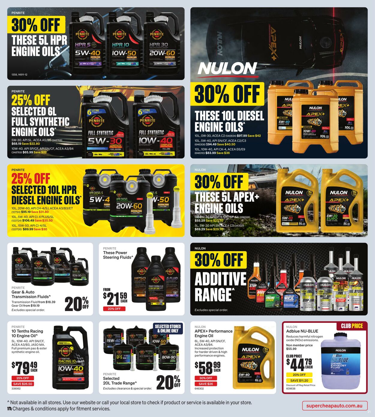 Catalogue Supercheap Auto 30.11.2023 - 10.12.2023