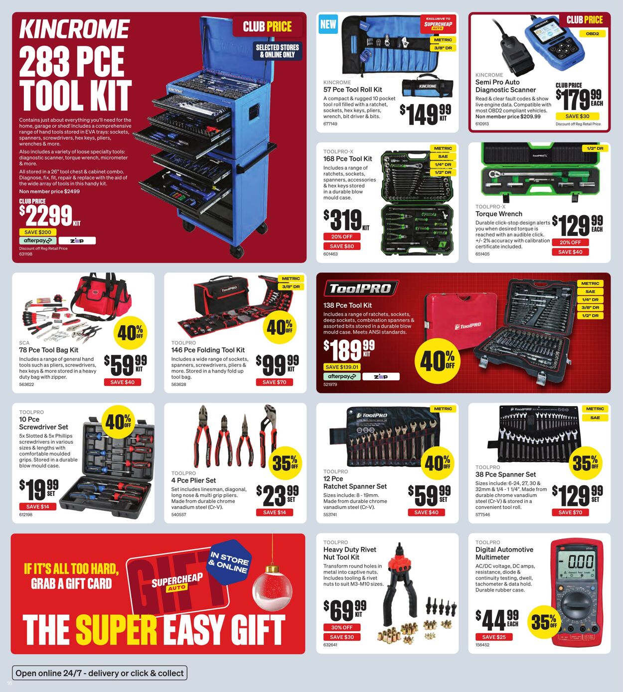 Catalogue Supercheap Auto 30.11.2023 - 10.12.2023