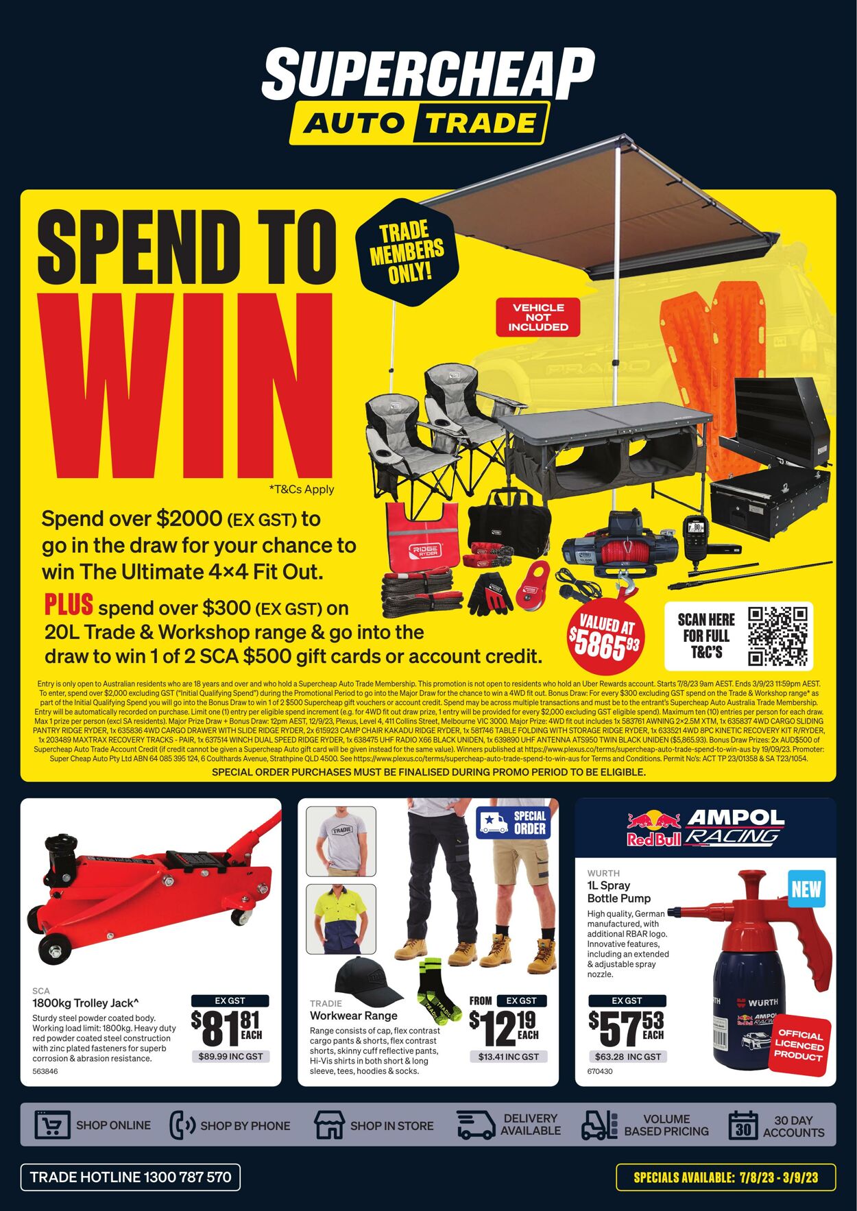 Catalogue Supercheap Auto 07.08.2023 - 03.09.2023