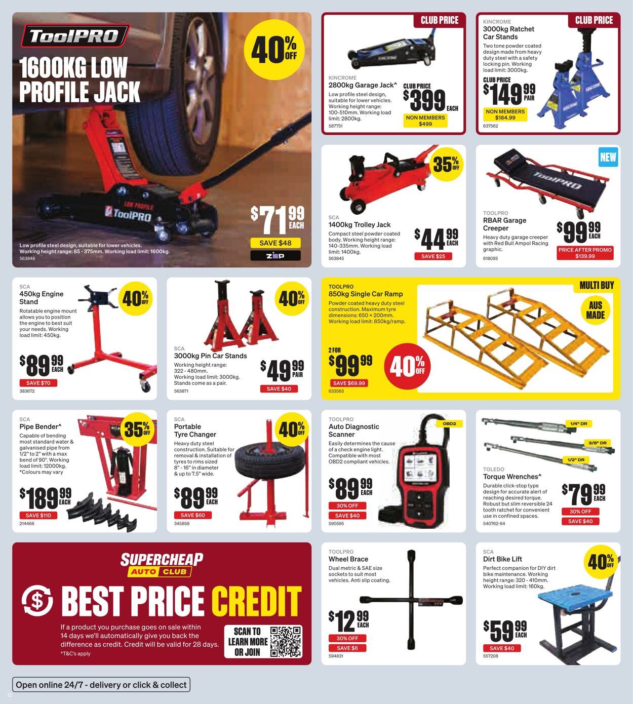 Catalogue Supercheap Auto 02.02.2023 - 12.02.2023