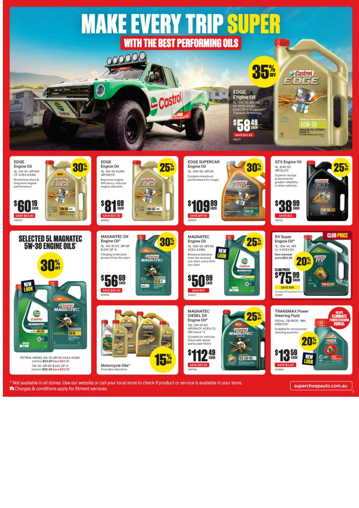 Catalogue Supercheap Auto 04.07.2024 - 21.07.2024