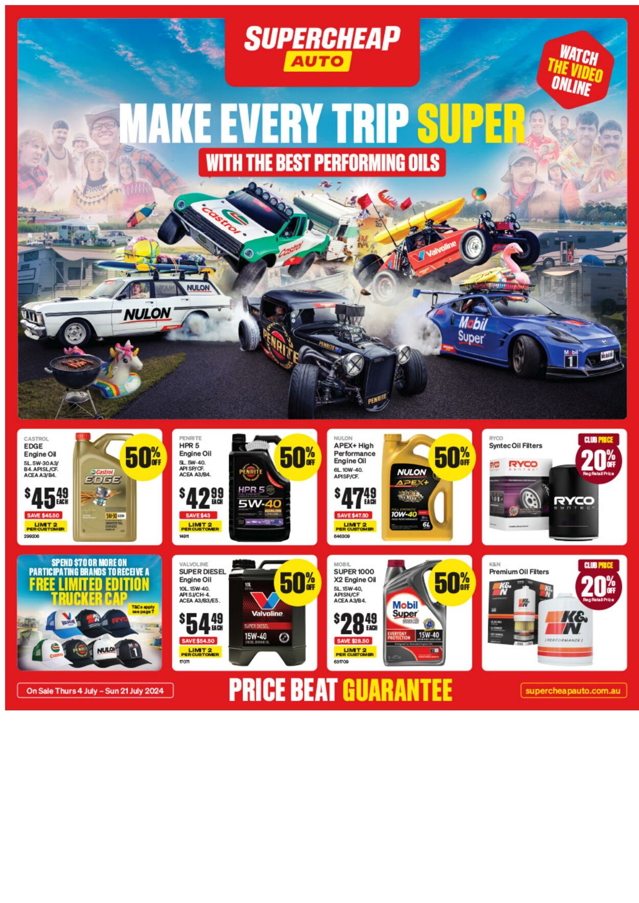 Catalogue Supercheap Auto 04.07.2024 - 21.07.2024