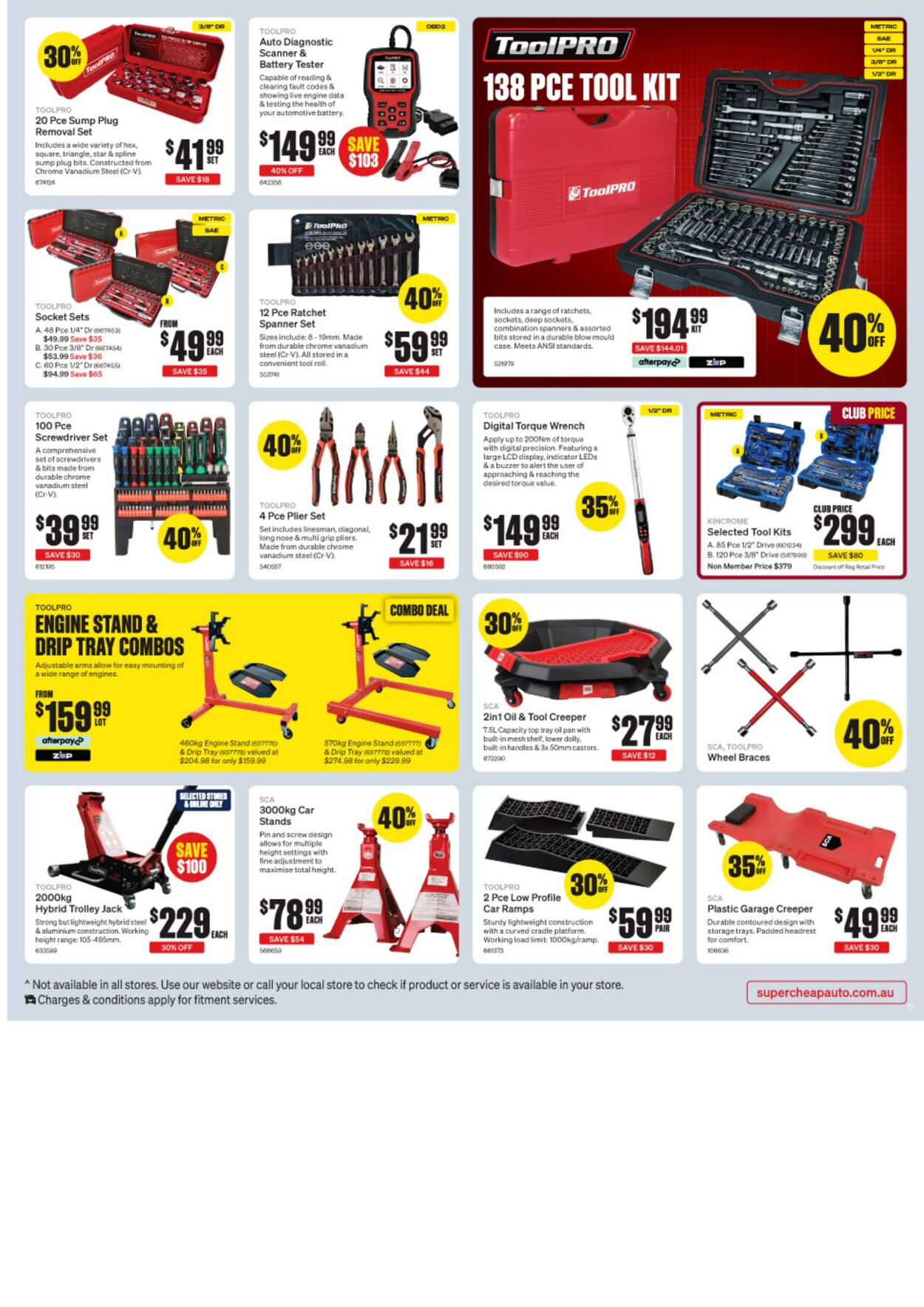 Catalogue Supercheap Auto 04.07.2024 - 21.07.2024